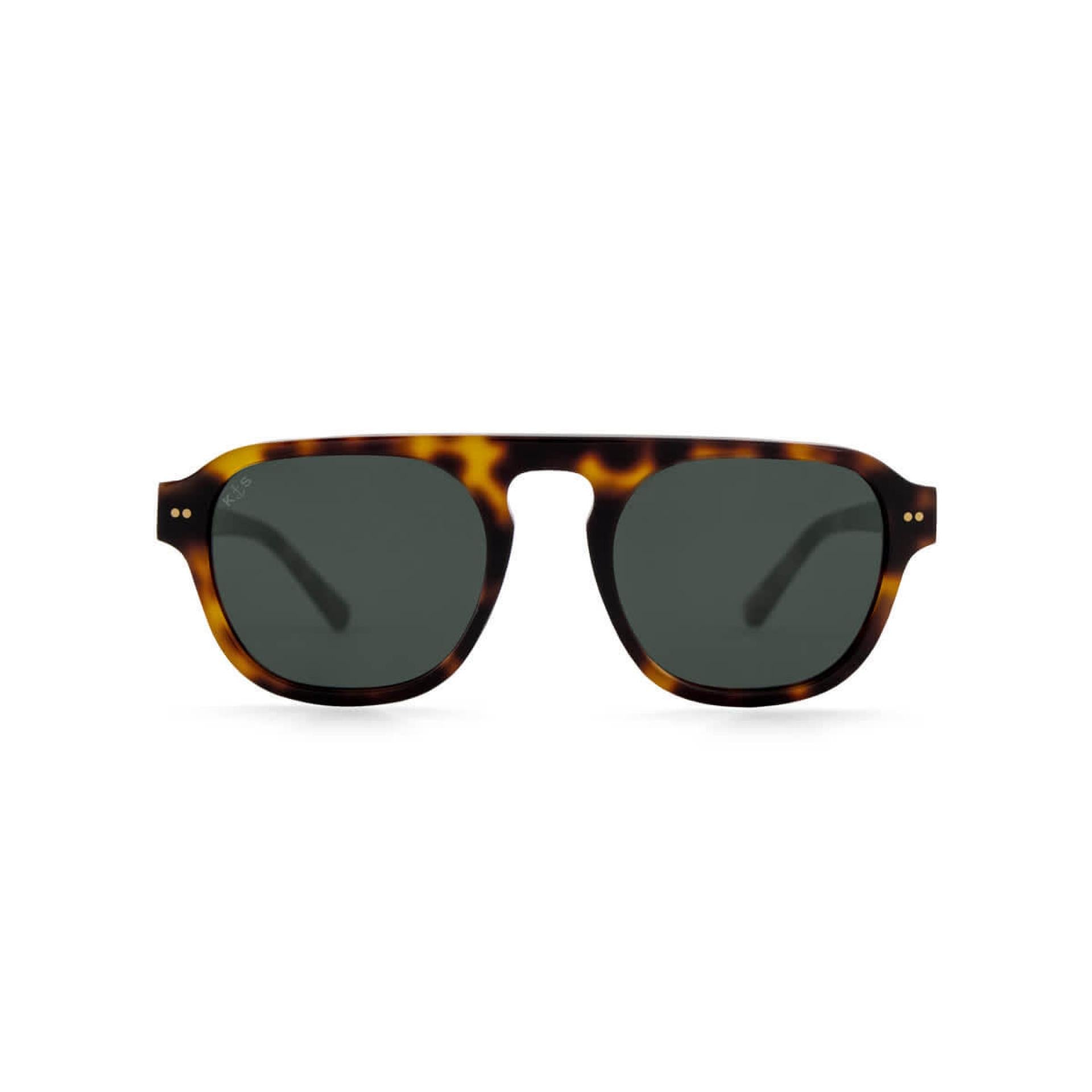 Kapten & Son Sonnenbrille Chicago Tortoise Green