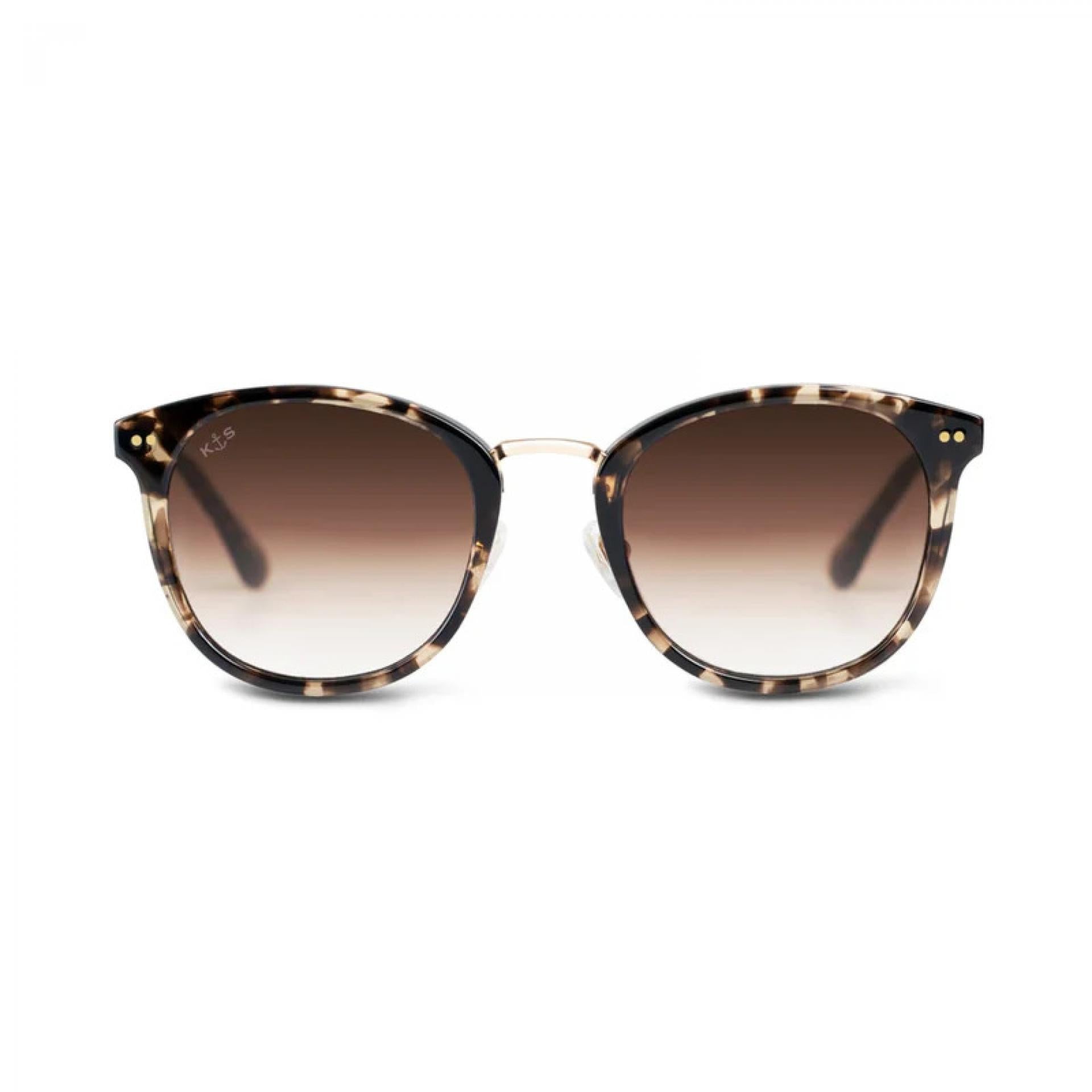 Kapten & Son Sonnenbrille Prague Crystal Tortoise Brown