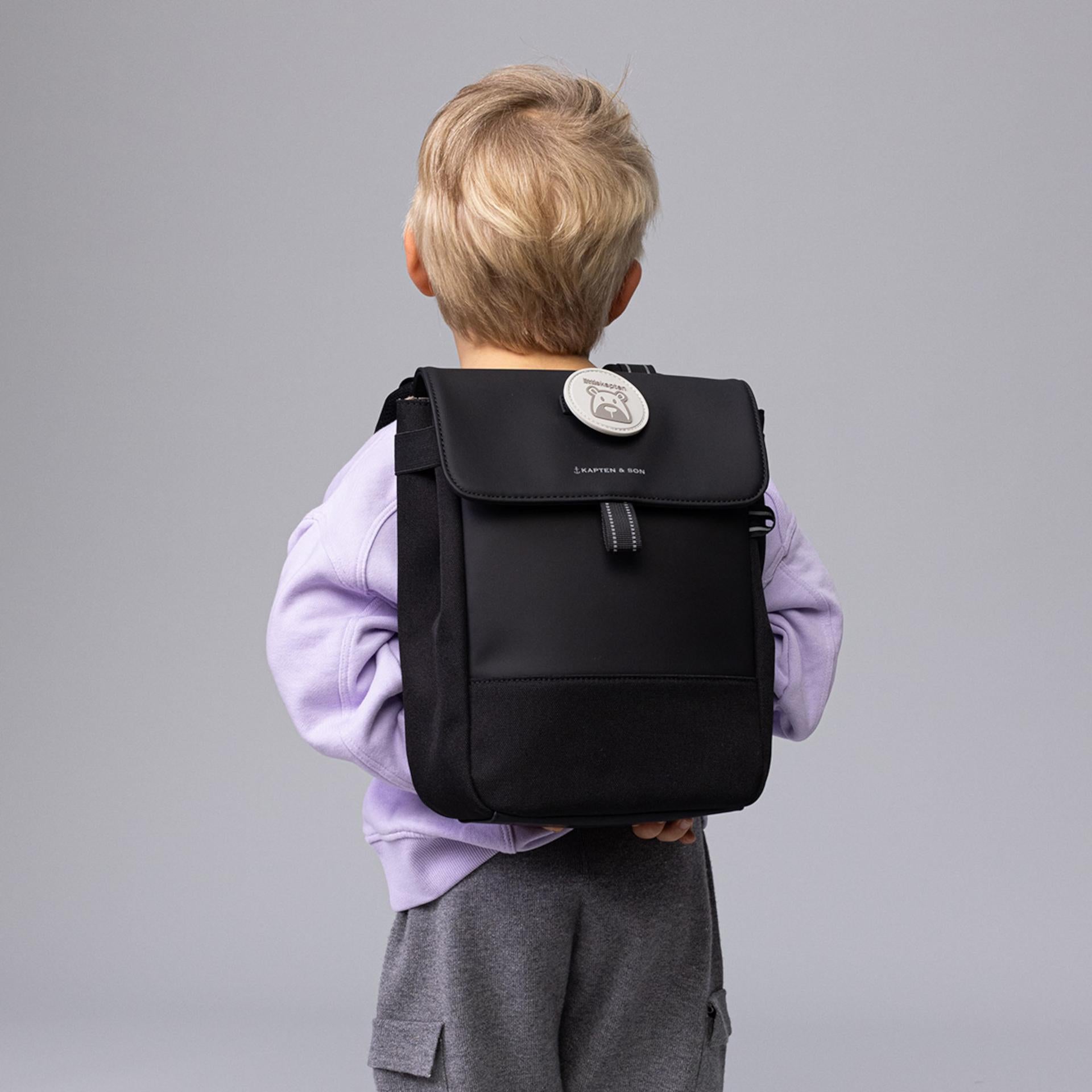 Kapten & Son KIDS Rucksack Fyn All Black