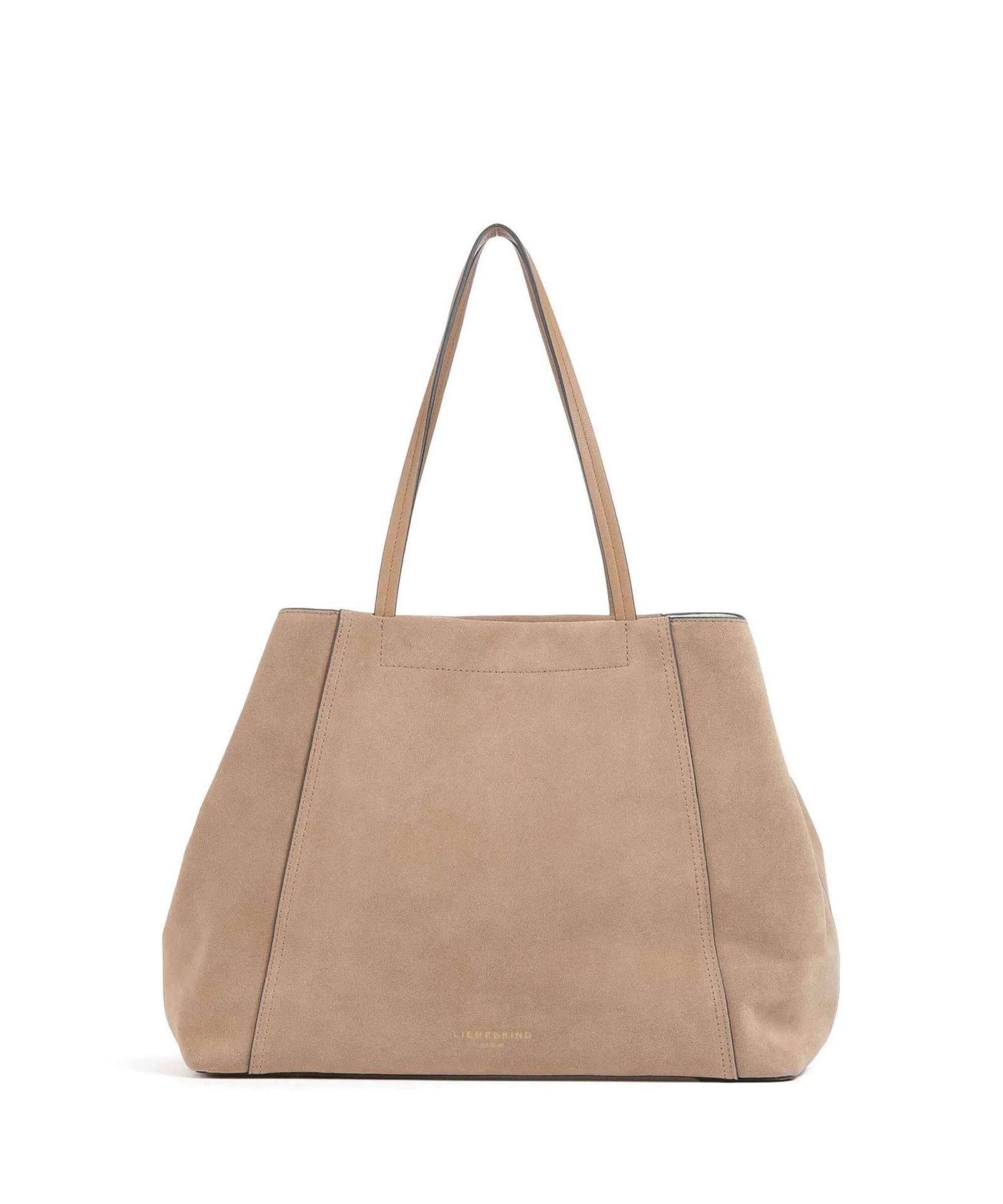 Liebeskind Chudy Shopper L Velouesleder Sanstone 