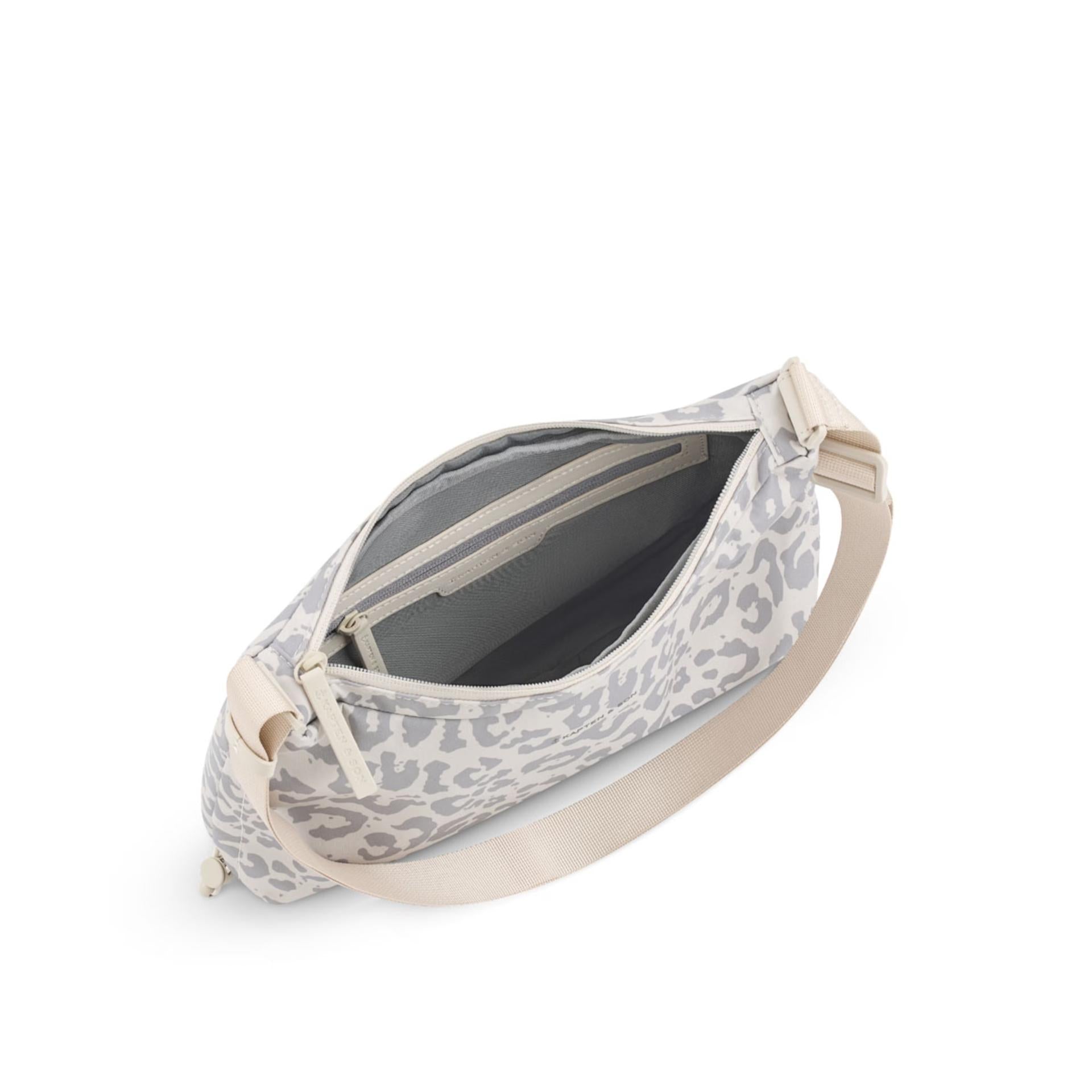 Kapten and Son Umhängetasche Skara Smal Leo sadstone