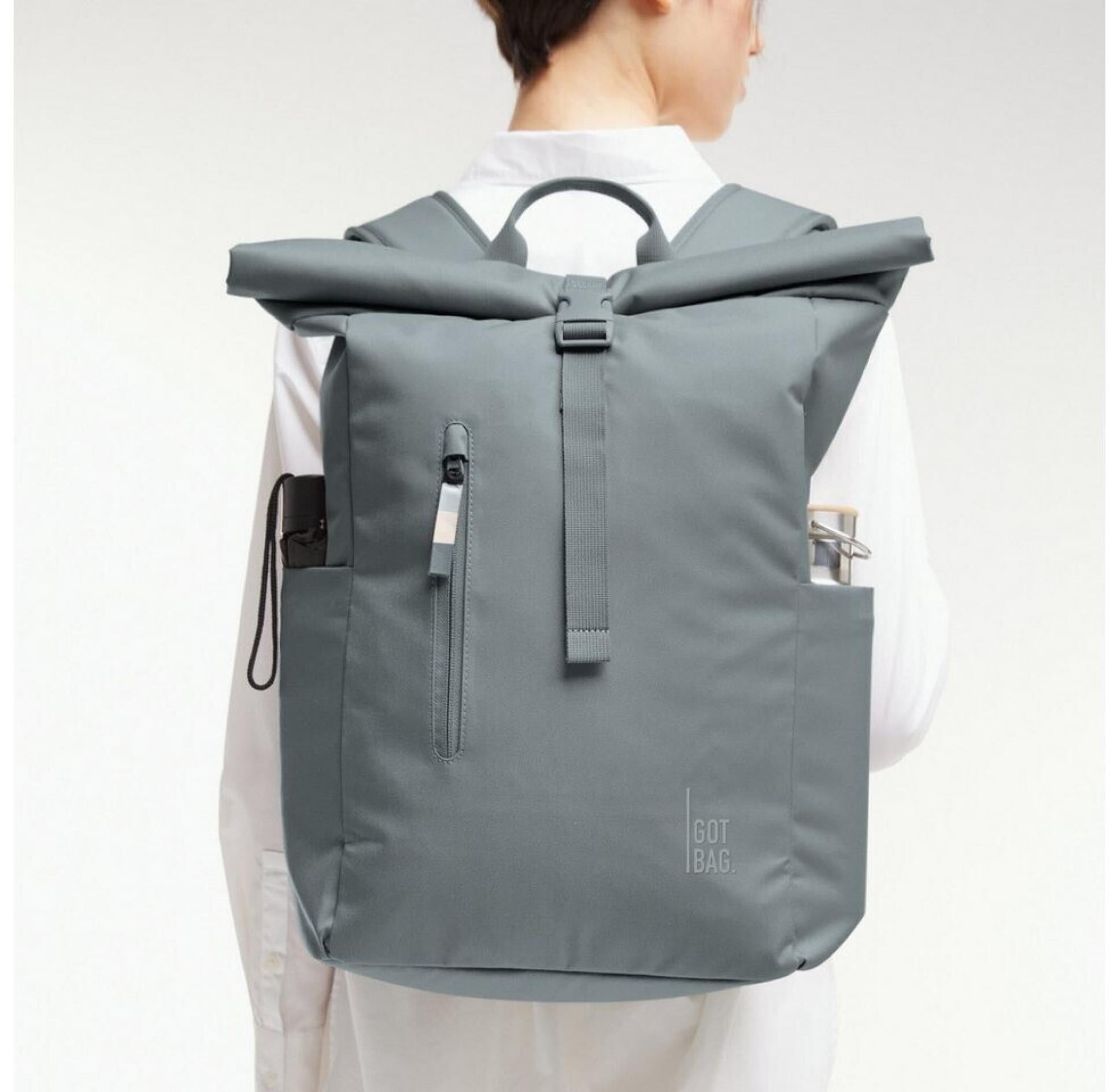 Got Bag Rolltop Rucksack easy 20-31 Liter MONOCHROME basalt