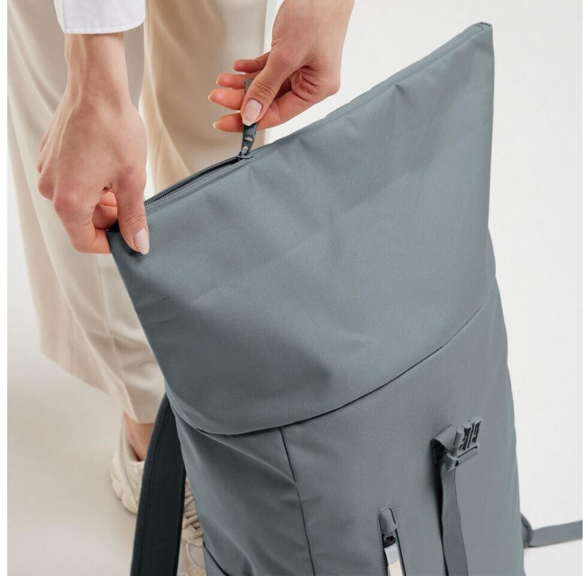 Got Bag Rolltop Rucksack easy 20-31 Liter MONOCHROME basalt