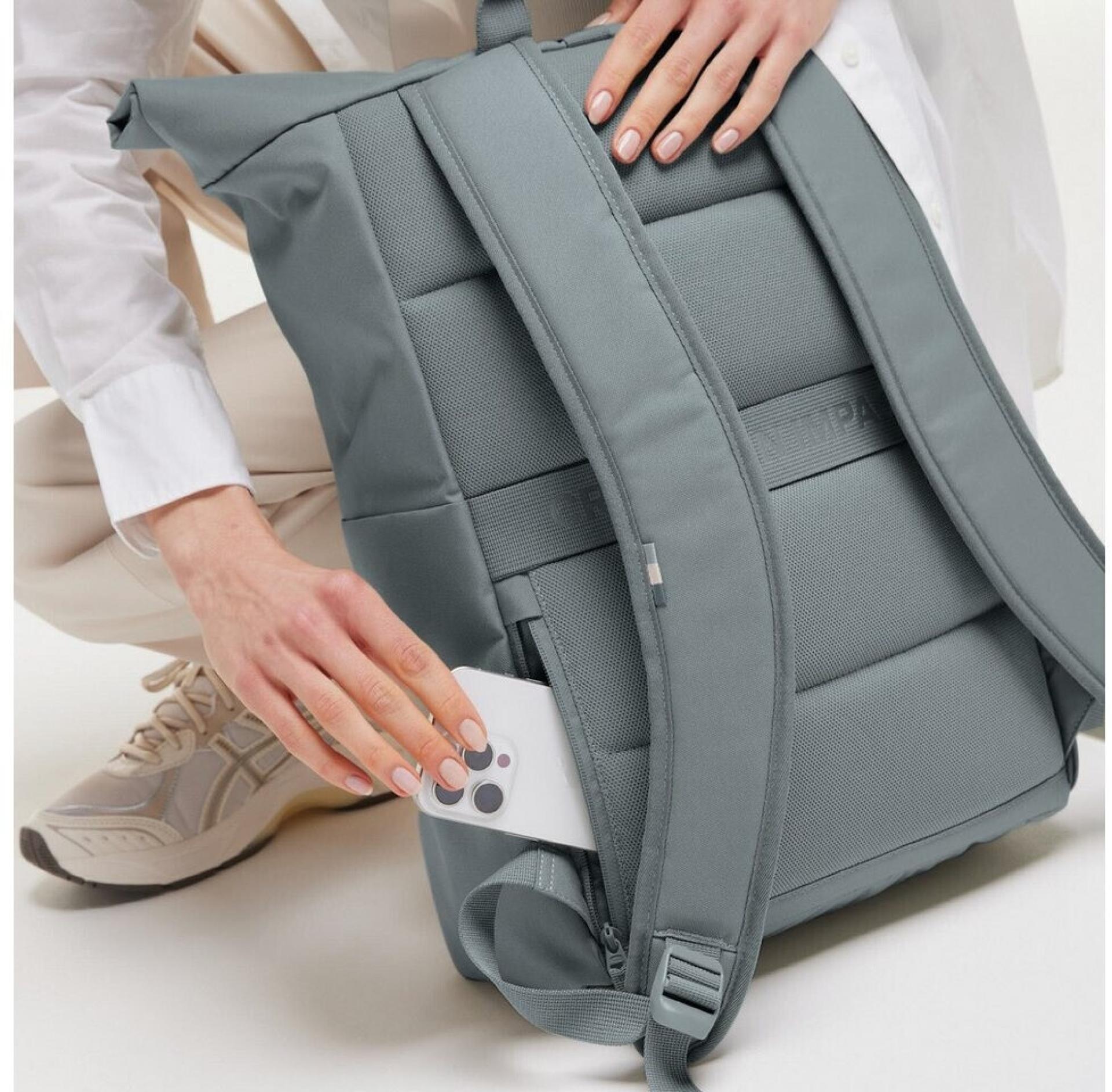 Got Bag Rolltop Rucksack easy 20-31 Liter MONOCHROME basalt