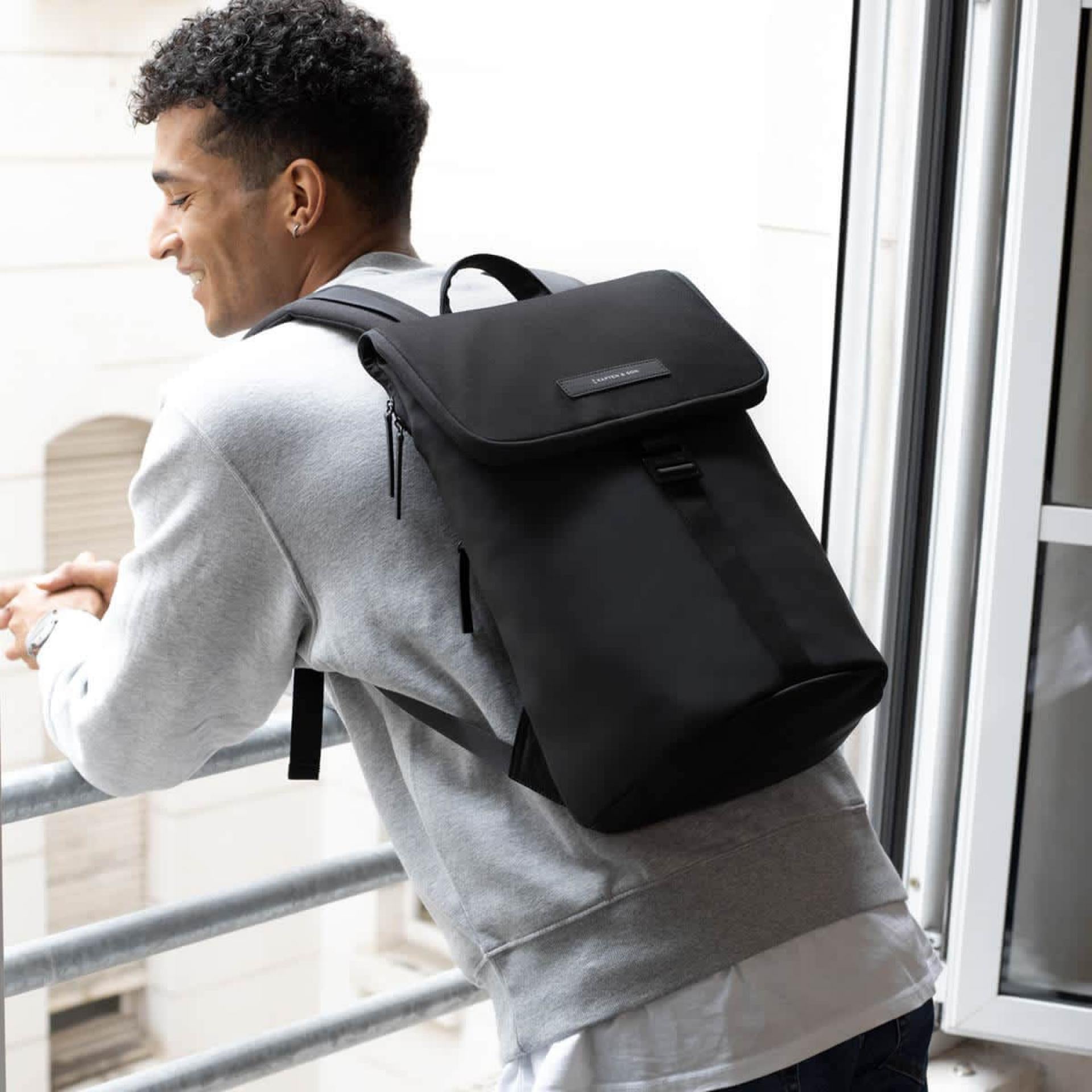 All black rucksack online