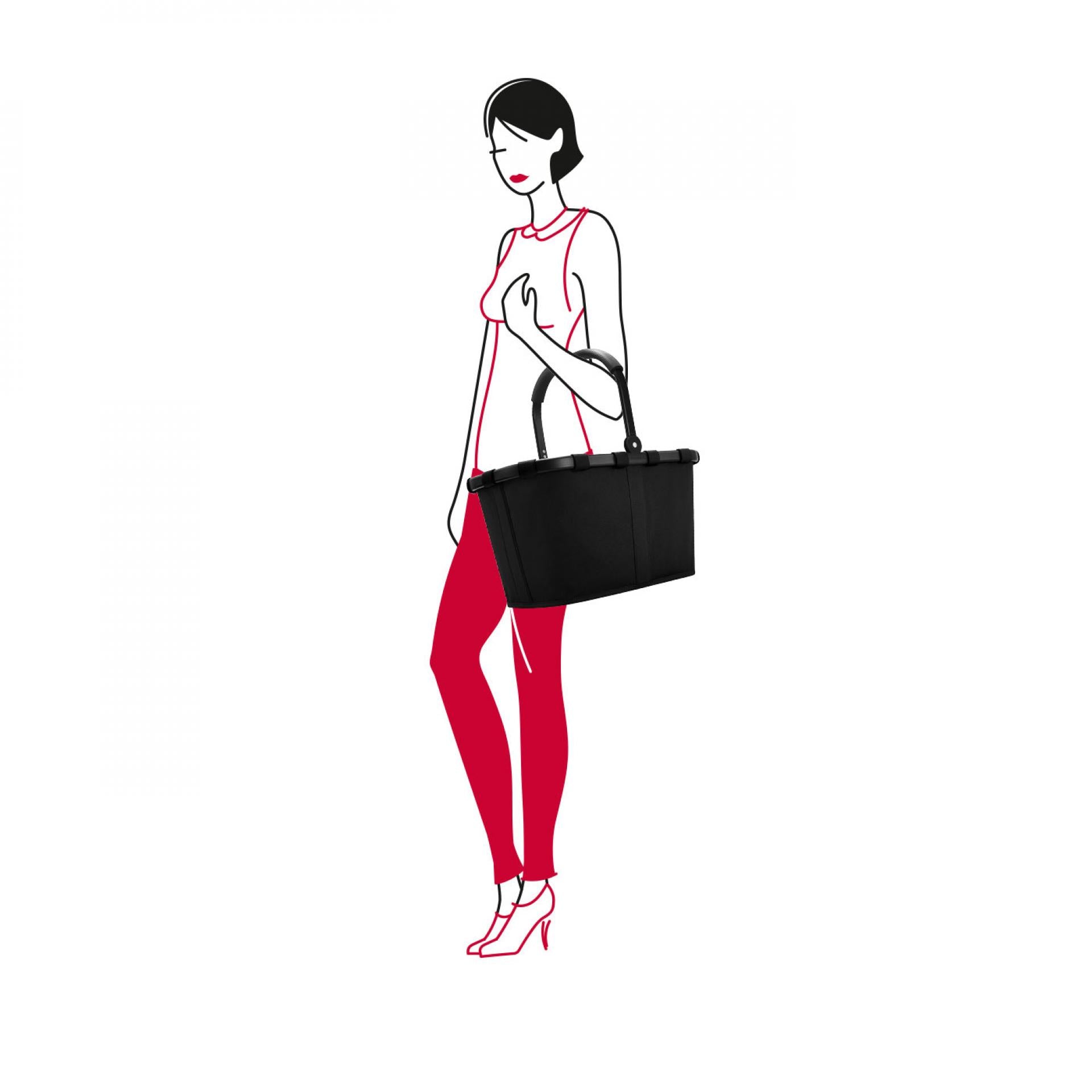 Reisenthel®  carrybag frame black/black Einkaufskorb
