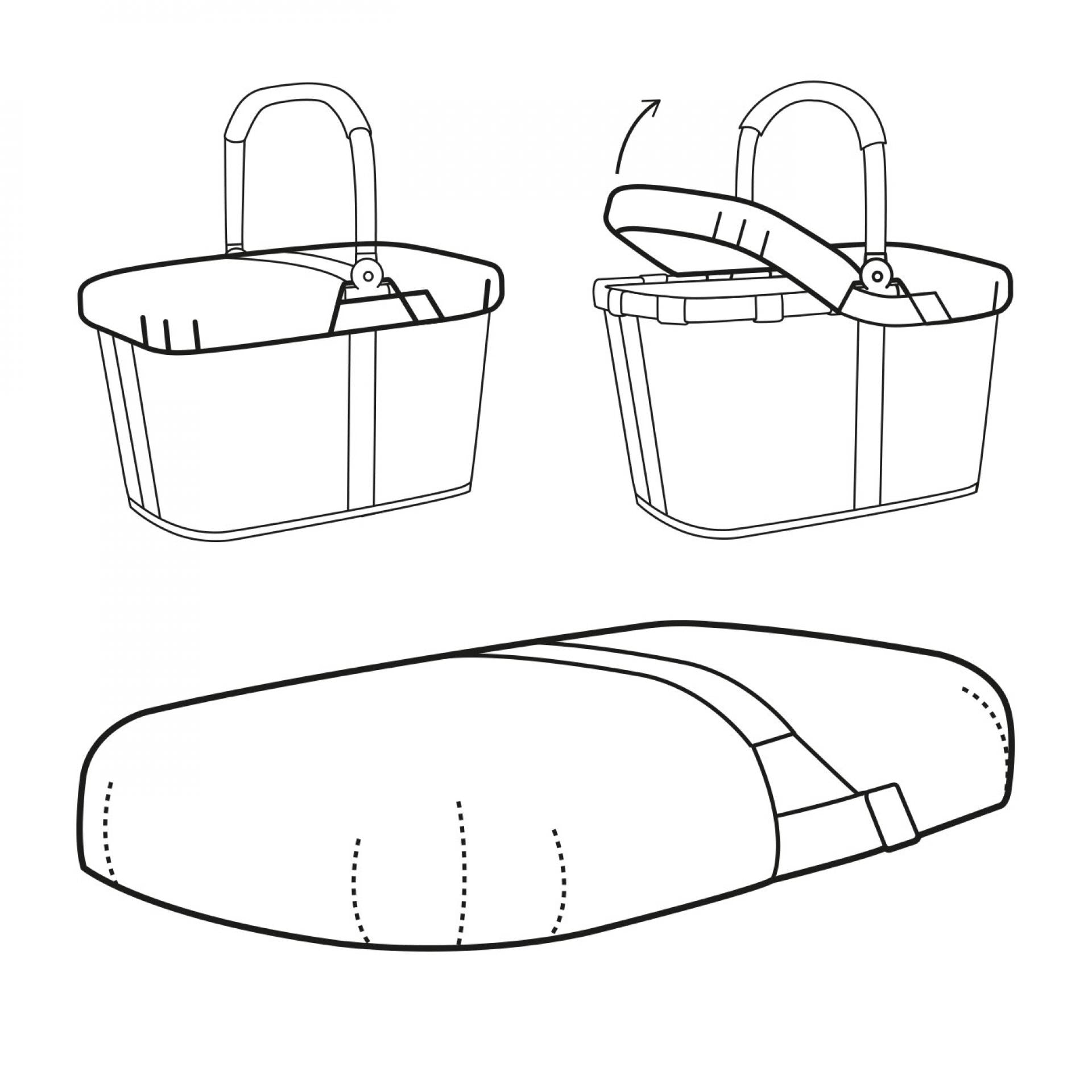 Abdeckung Carrybag Cover - Farbe: Blau
