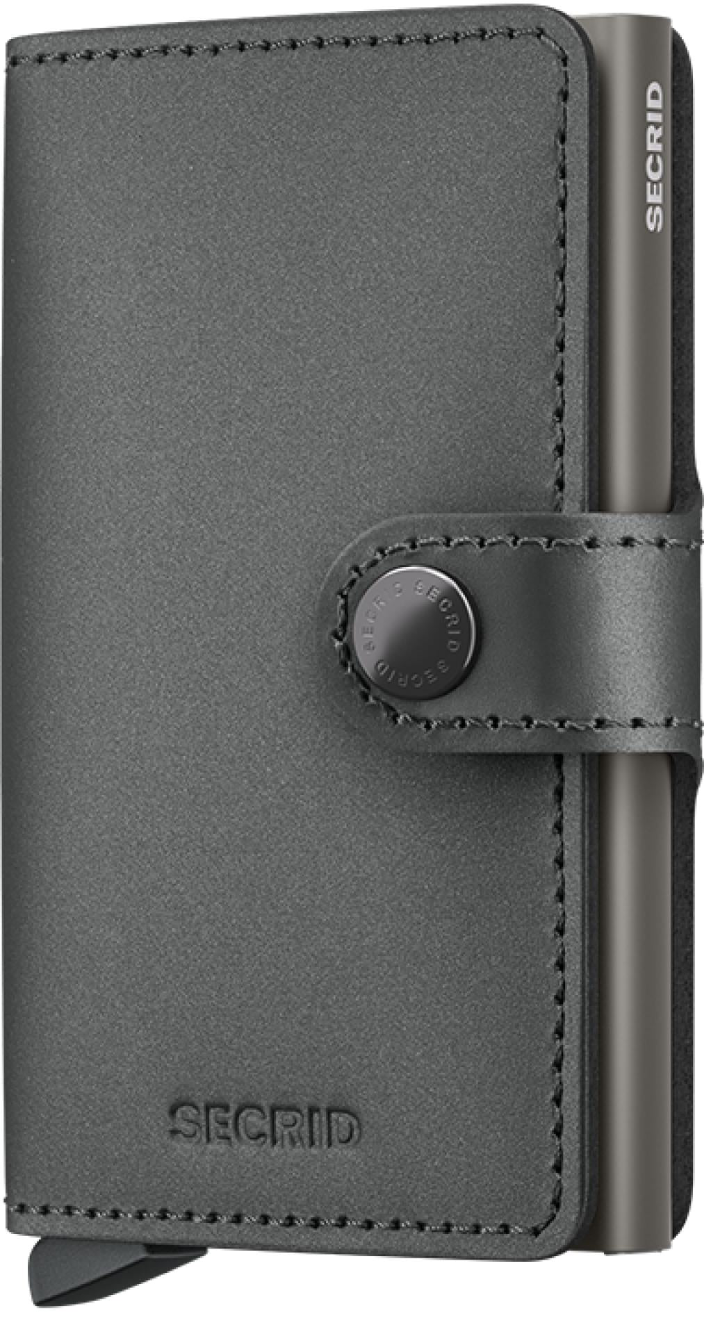 Secrid Miniwallet matte satin  Steel grey