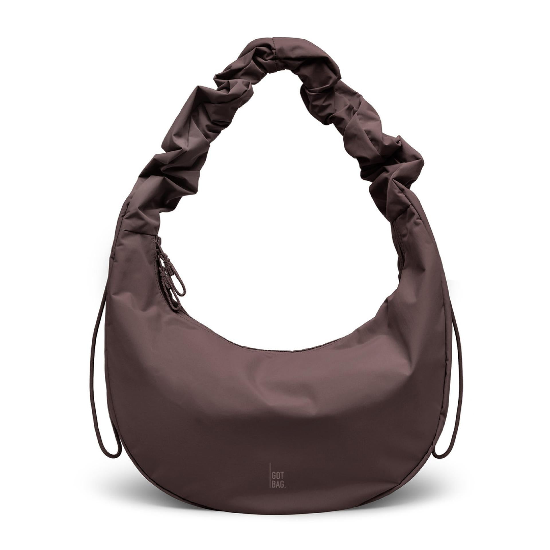 Got Bag MOON BAG RUFFLE Monochrome sea lion braun