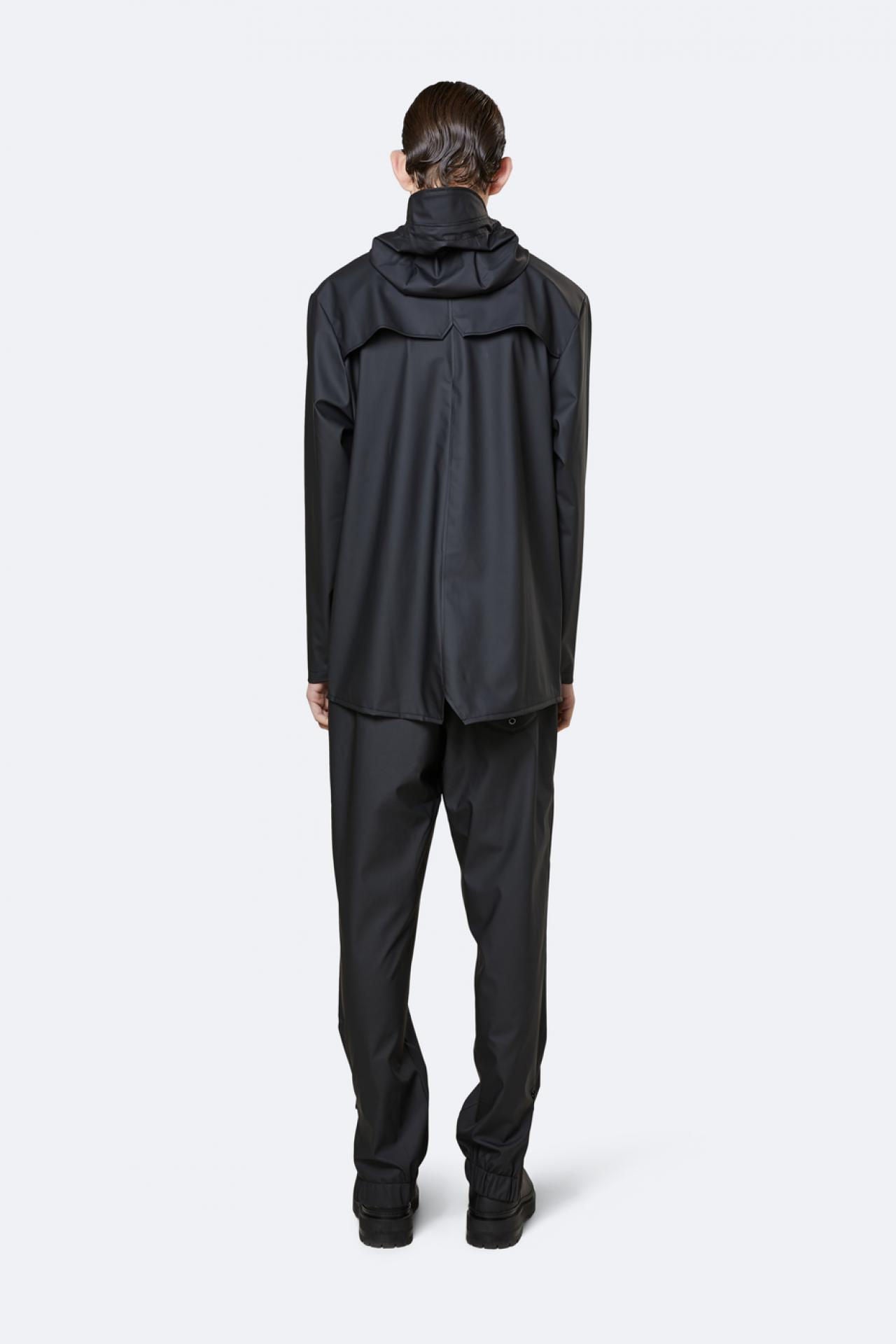 Rains Regenjacke Long Jacket 1202 Green - Größe: XXS/XS