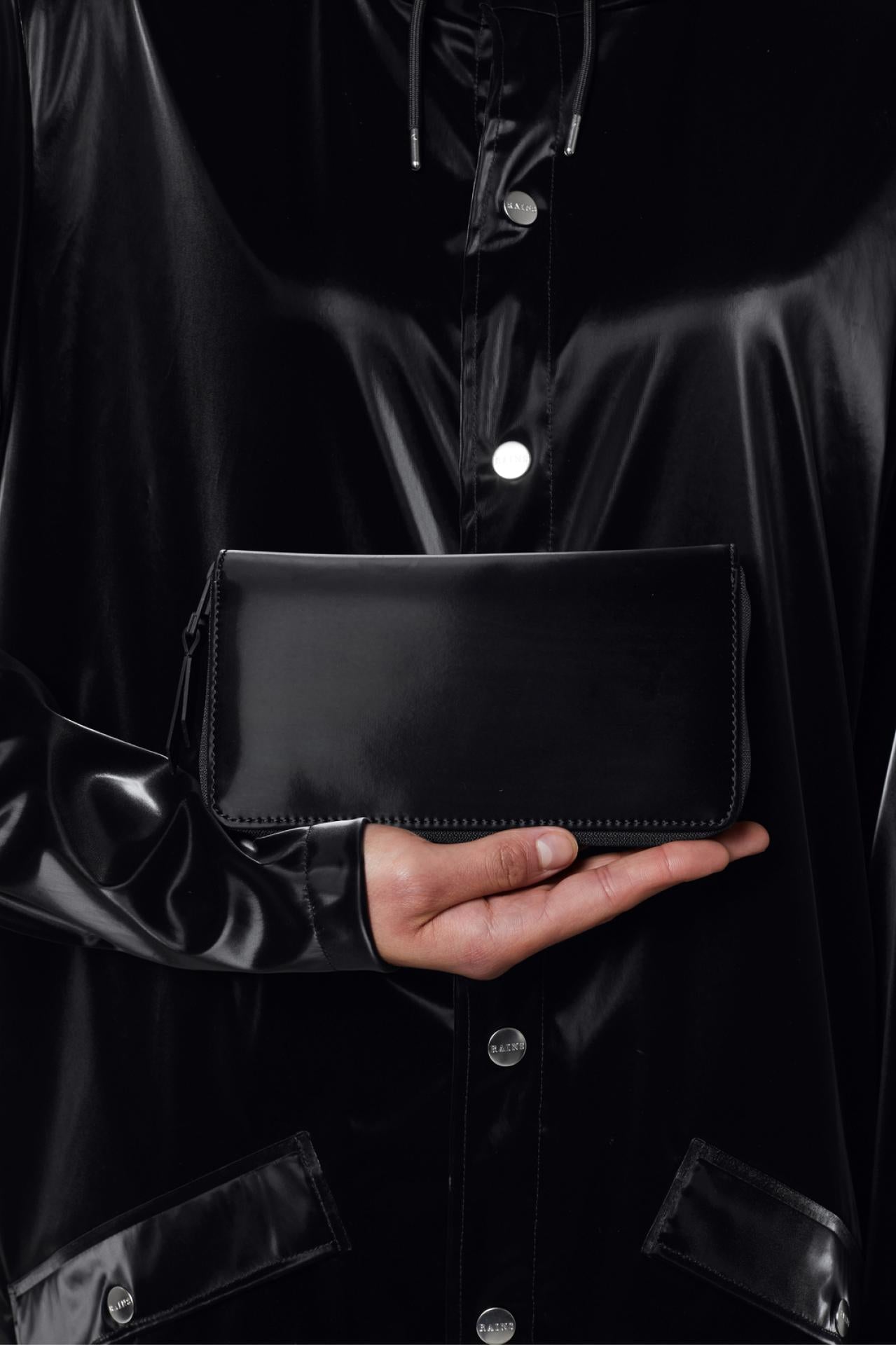 Rains Geldbörse Wallet Damen 1626 - Farbe: Velvet Black