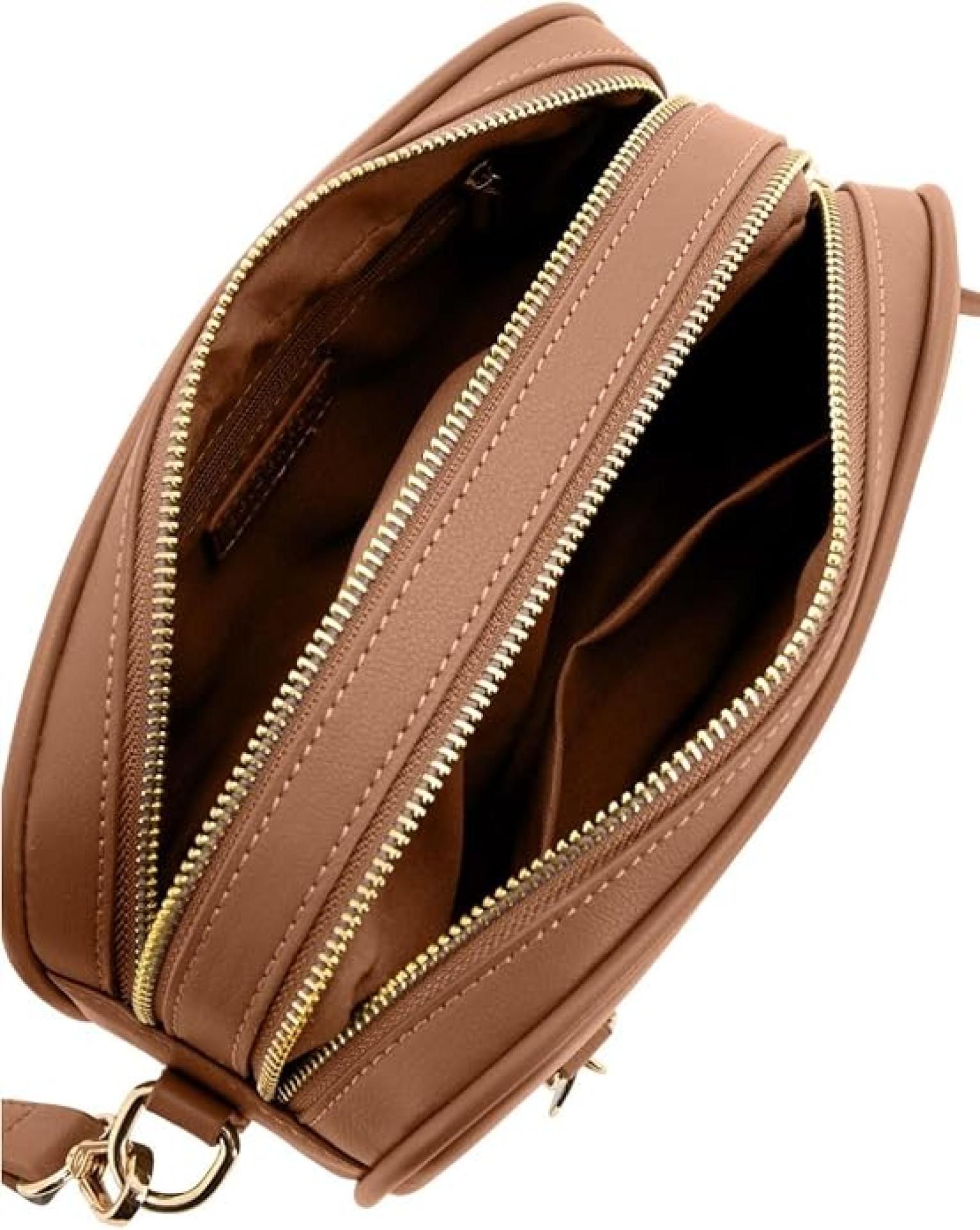 Seidenfelt Handtasche Nelma Camera Bag toffee