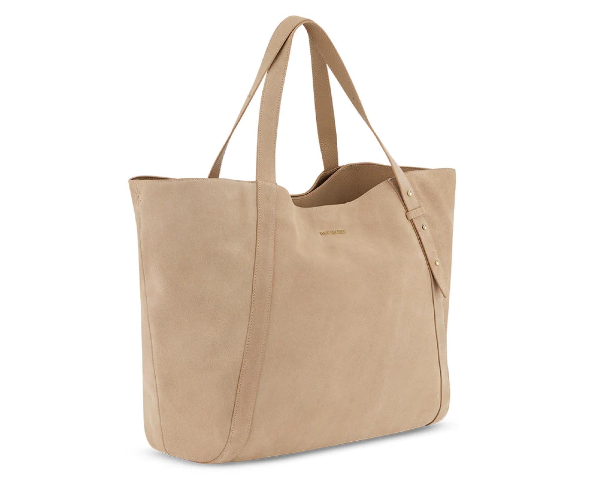 Hey Marly Shoppertasche Pretty Wonder Suede L Sand