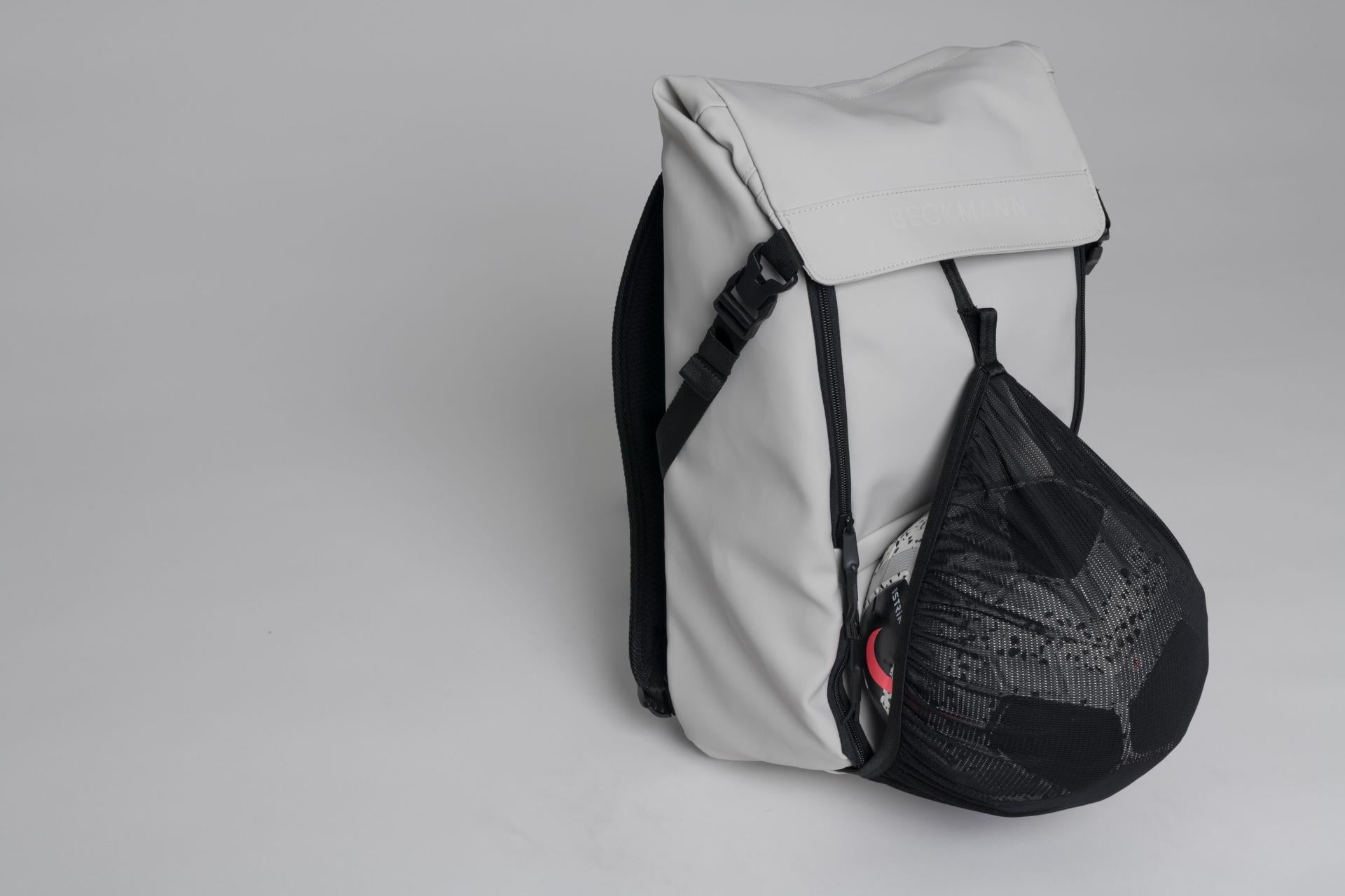 Beckmann Rucksack Street Light Black
