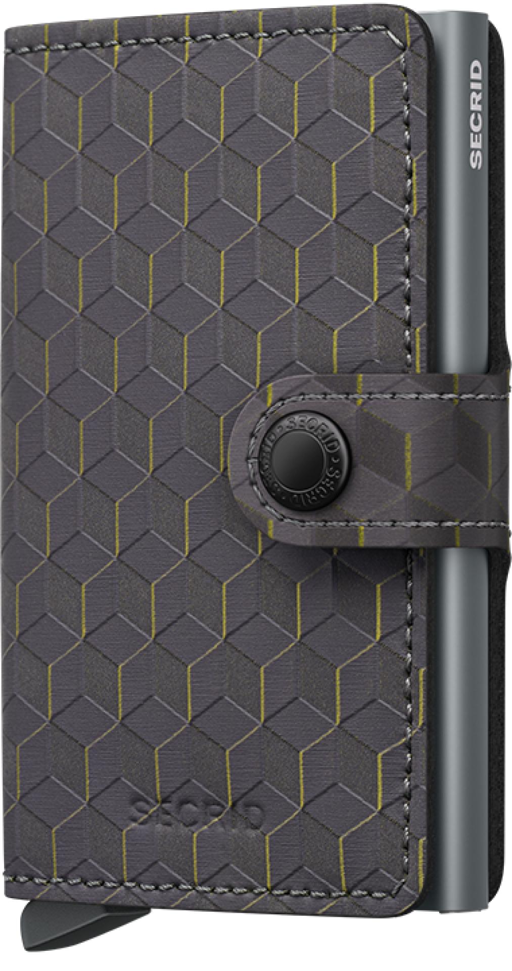 Secrid MOp-Grey-Yellow Miniwallet Optical Grey-Yellow
