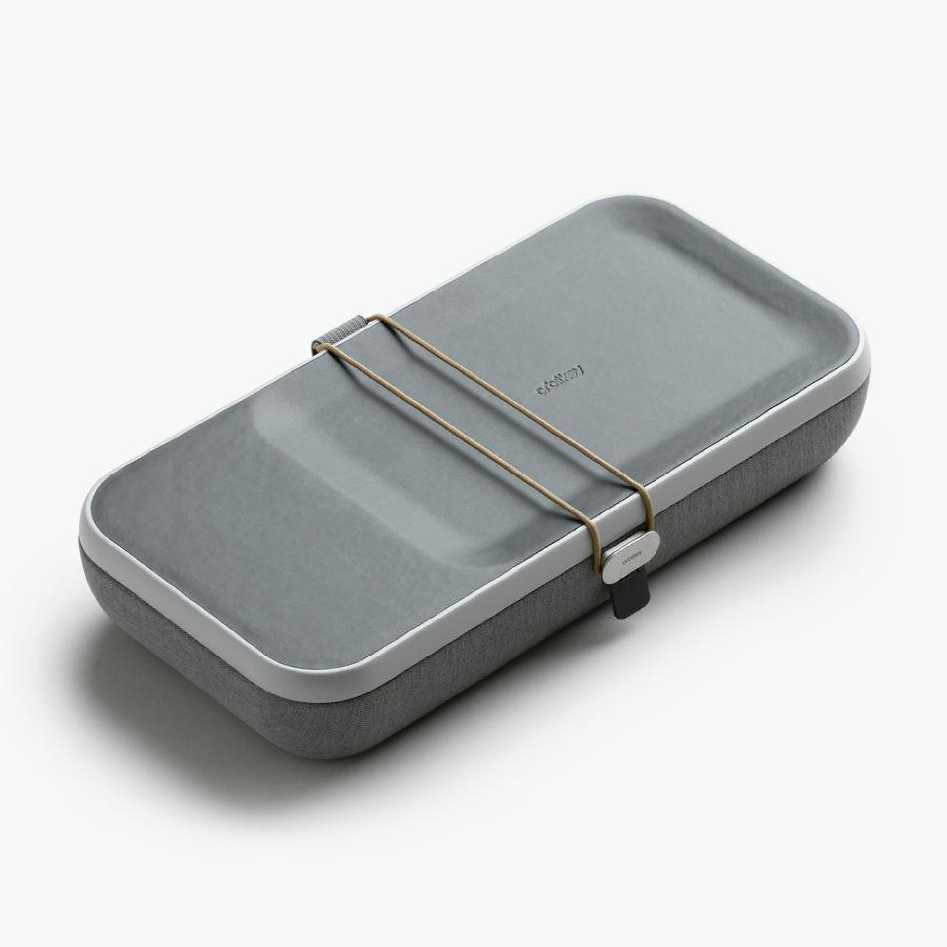 Orbitkey Nest Organiser mit drahtloser Ladestation Ash grau