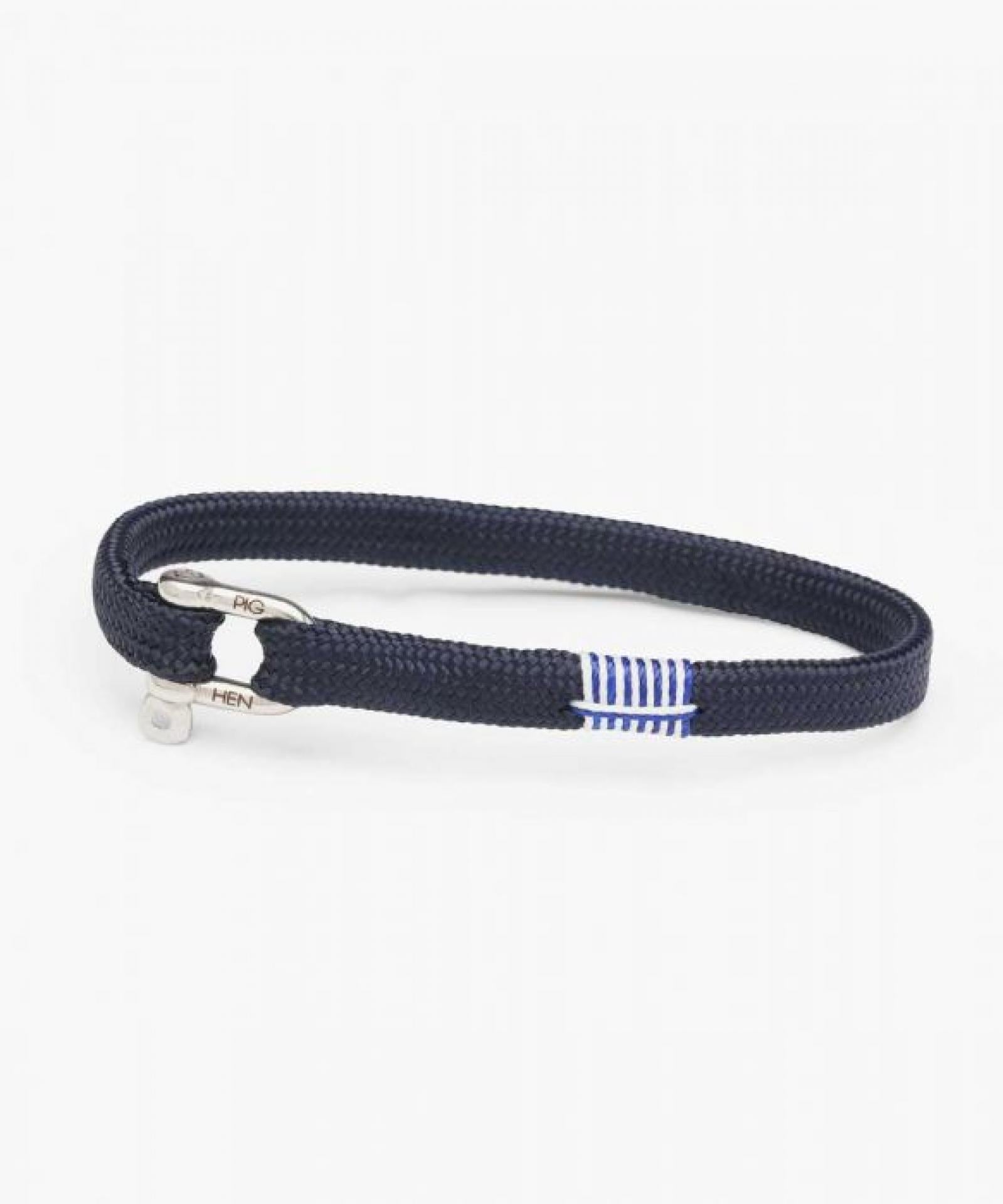 Armband Vicious Vik Blau Silber L