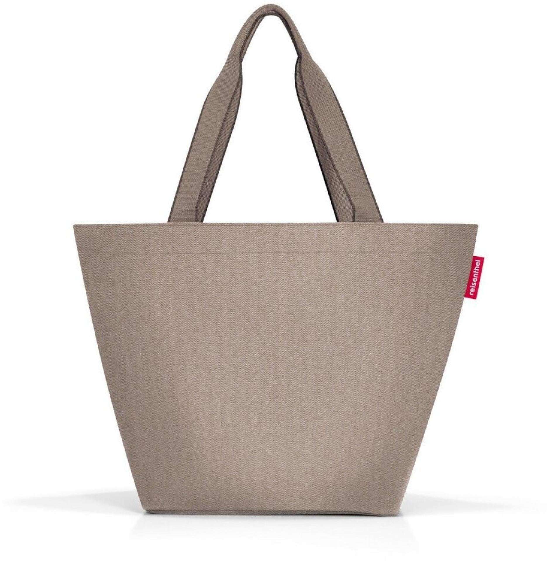Reisenthel shopper M herringbone mokka