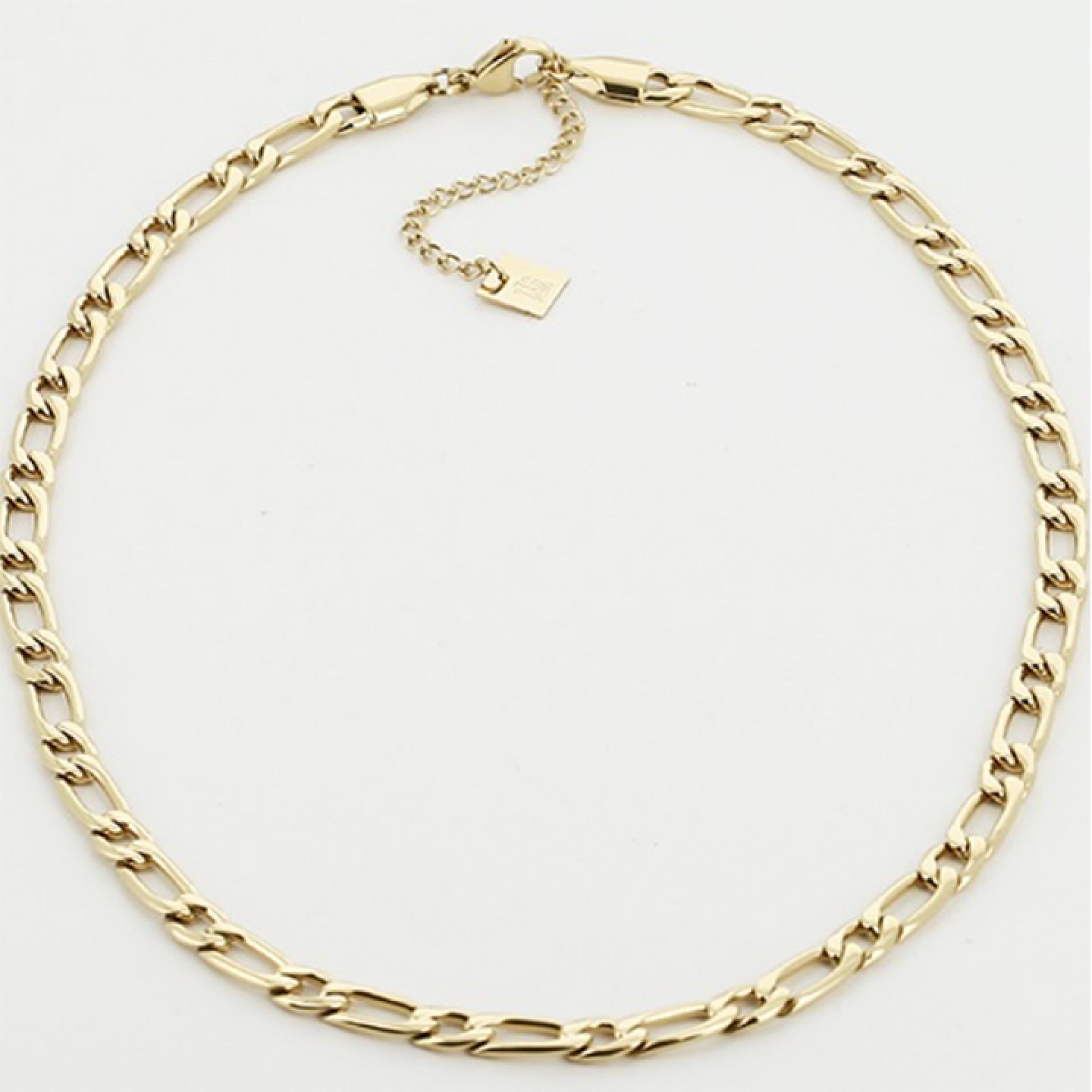 Zag Bijoux Halskette Glieder Gold