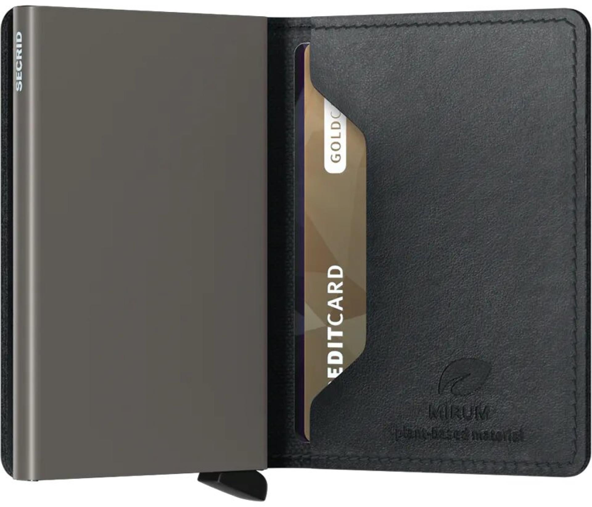 Secrid Miniwallet MIRUM Plant-Based Black