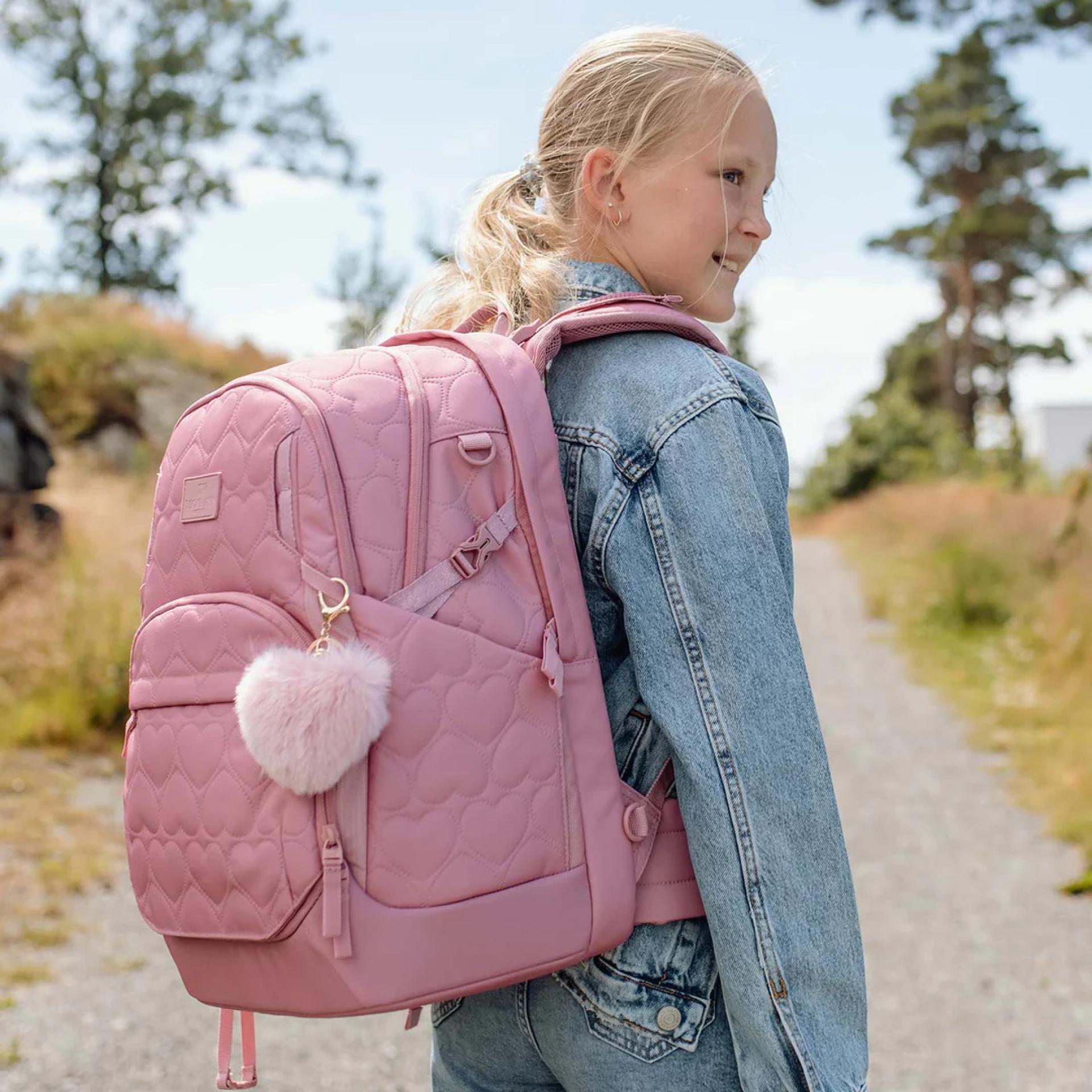 Beckmann Rucksack Sport Air Padded Heart Rose