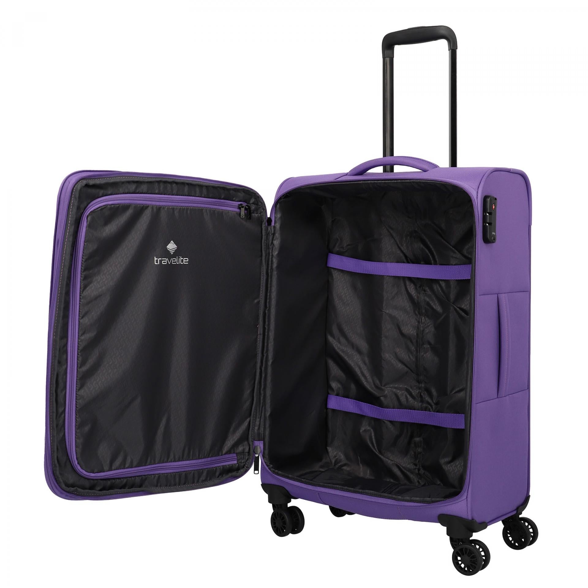 Travelite Trolley Rügen Lila M