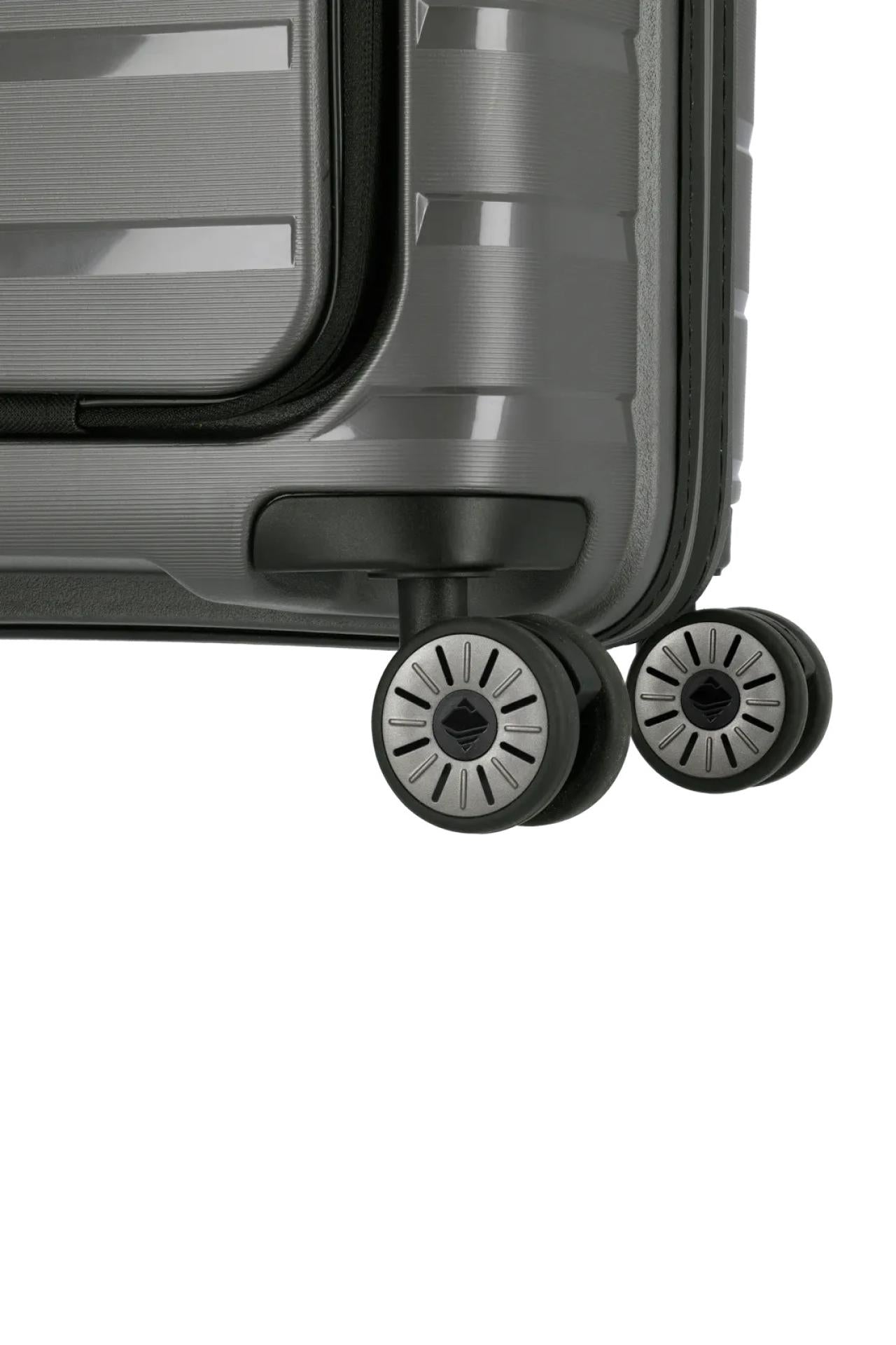 Travelite AIR BASE Trolley S+ mit Vortasche Anthrazit