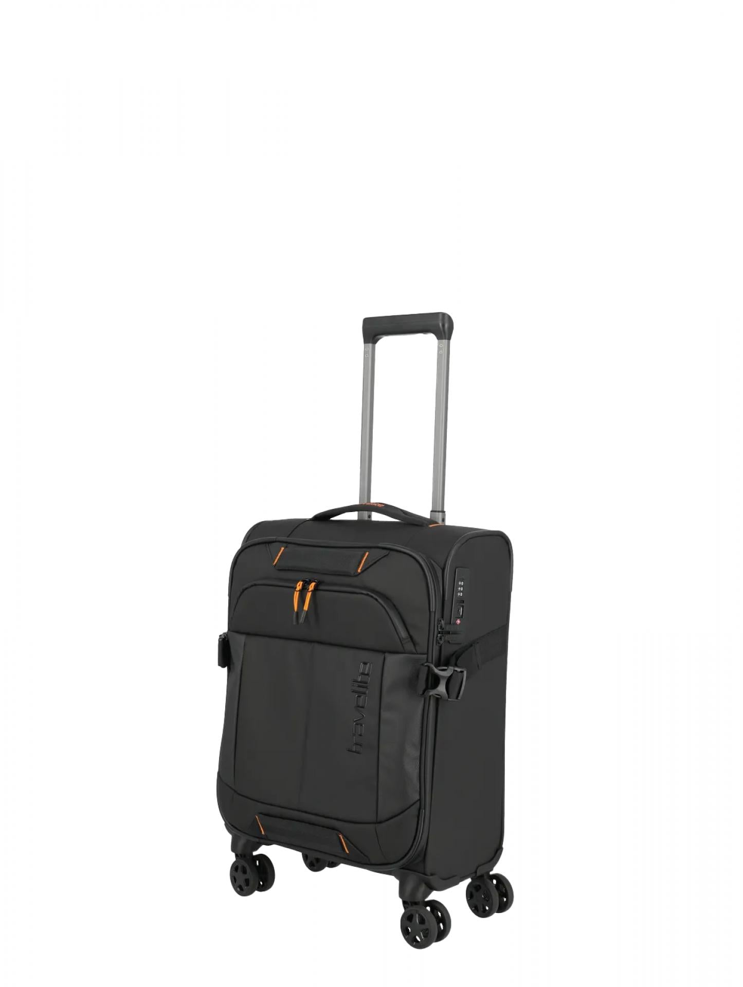 Travelite BRIIZE 4-Rad-Trolley Farbe: Schwarz Größe: S erweiterbar