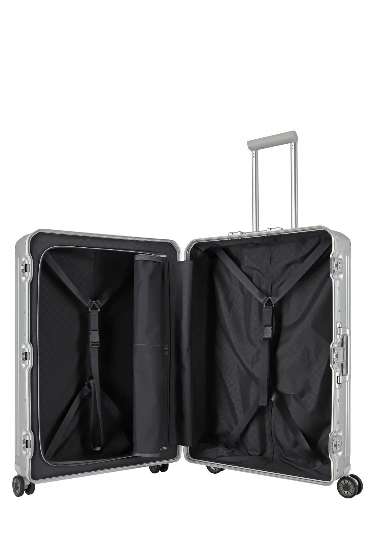 Travelite NEXT 4w Trolley L Silber