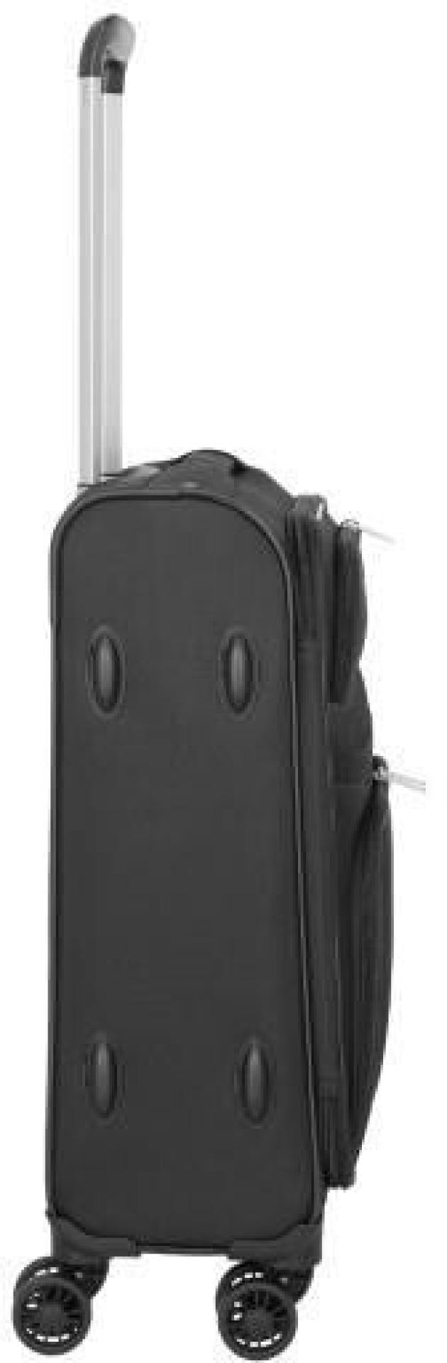 Travelite Skyline Orlando Weichgepäck Koffer S 54 cm Schwarz