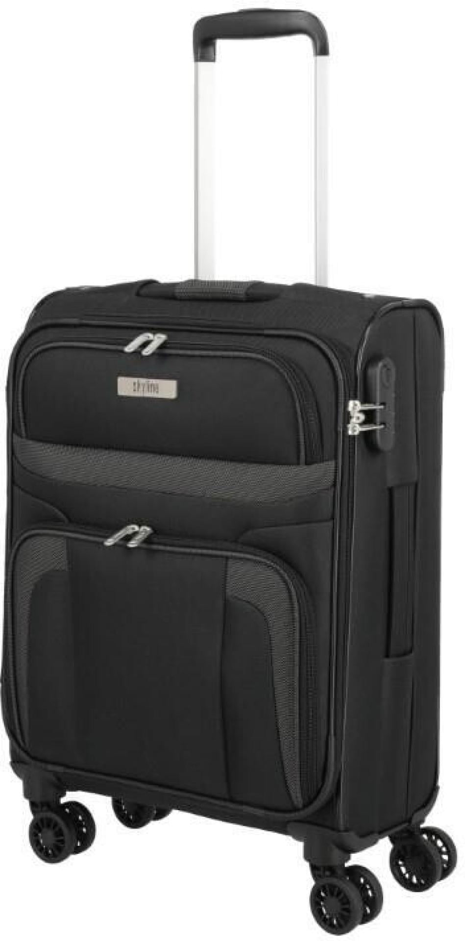 Travelite Skyline Orlando Weichgepäck Koffer S 54 cm Schwarz