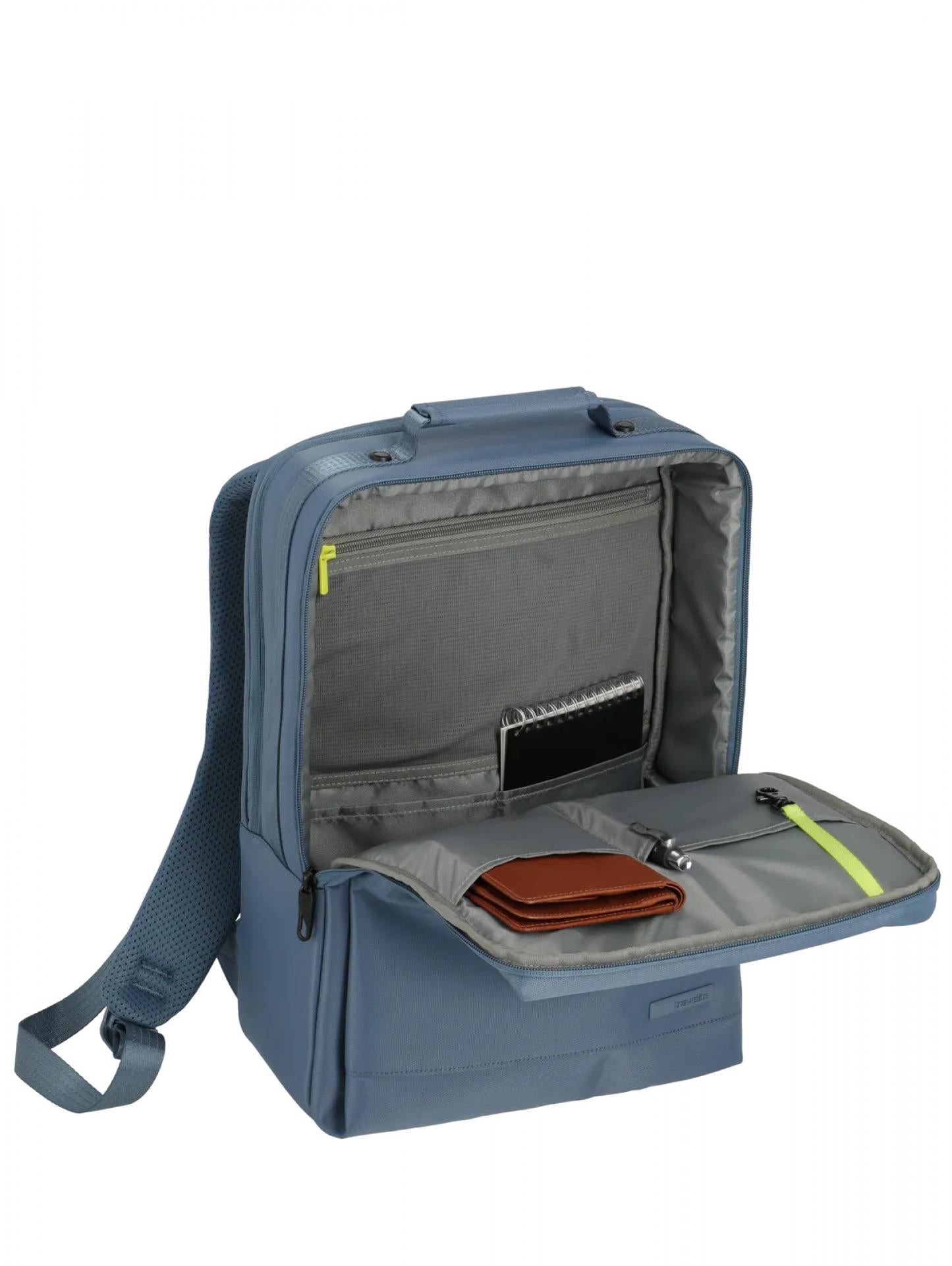 Travelite WORKFLOOW Rucksack M Denimblue