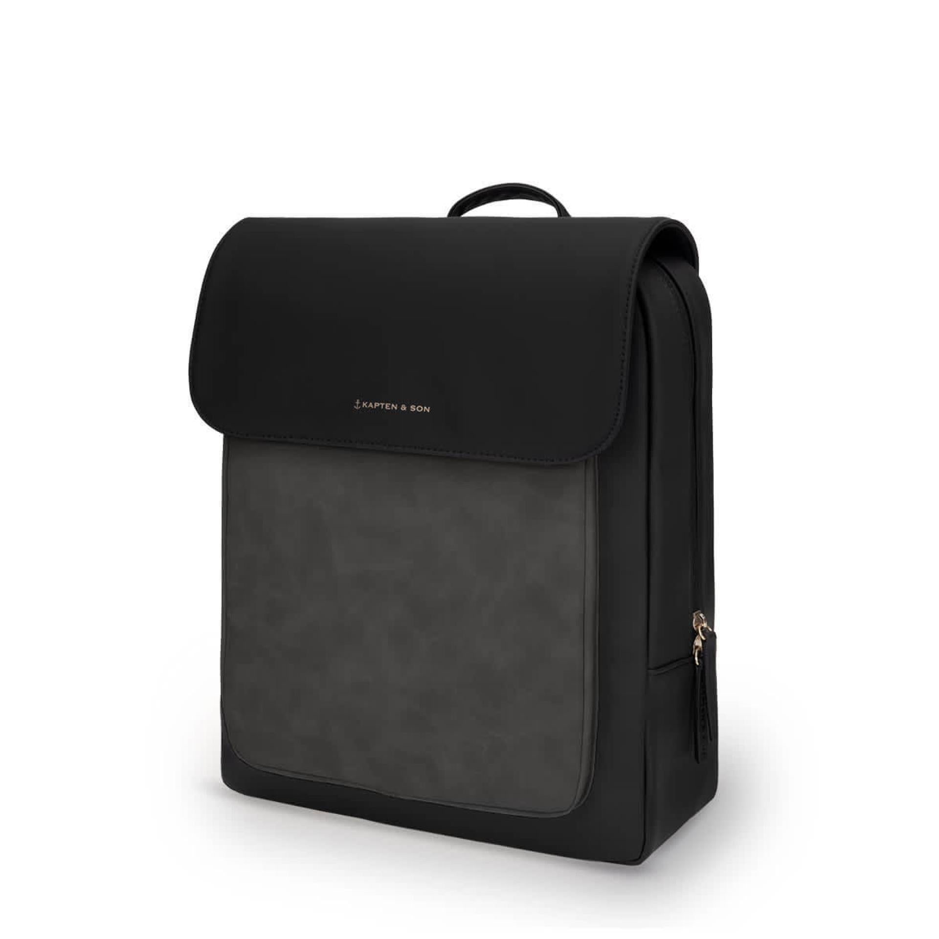 Kapten & Son Rucksack Tromso All Black