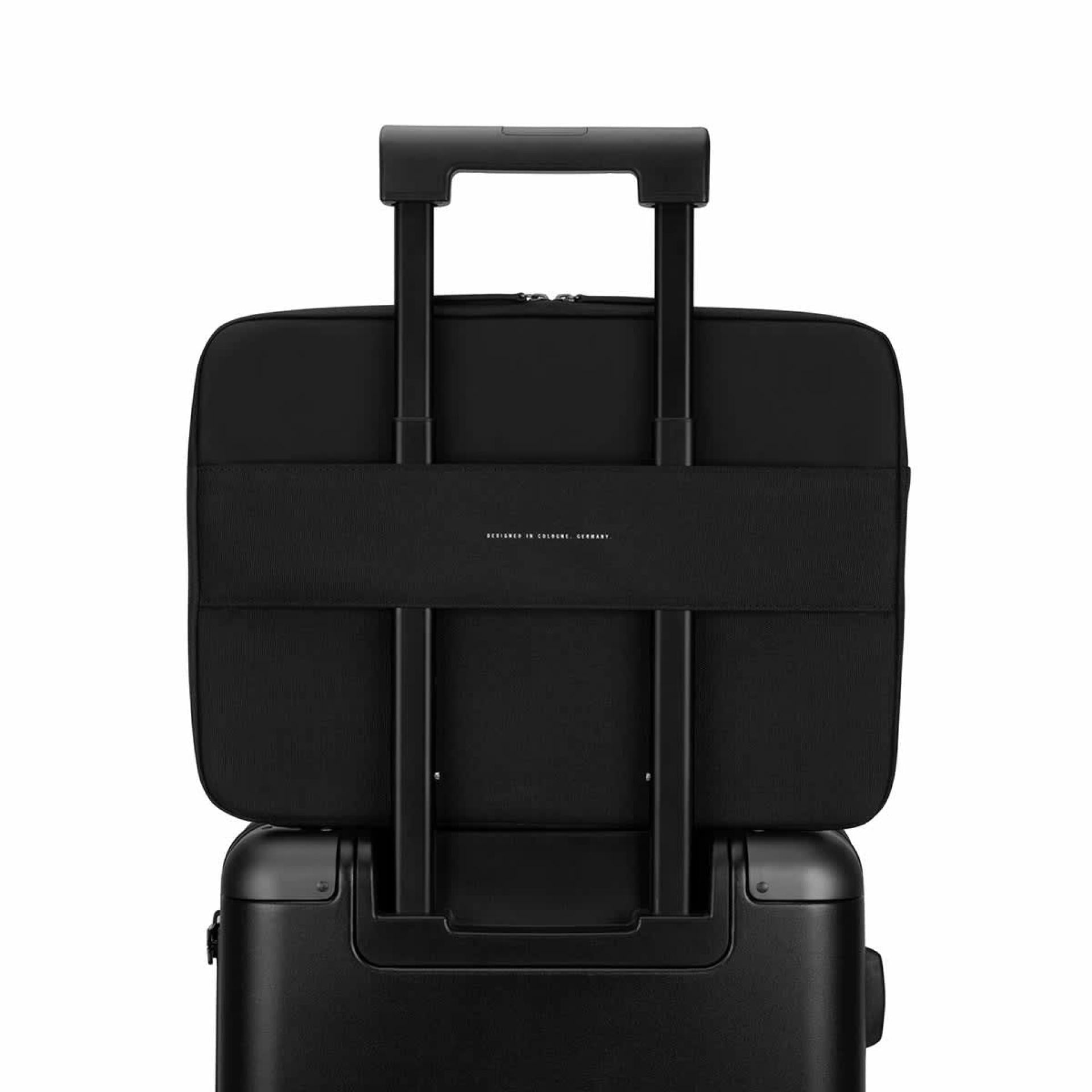 Kapten & Son Laptopsleev Vinstra All Black