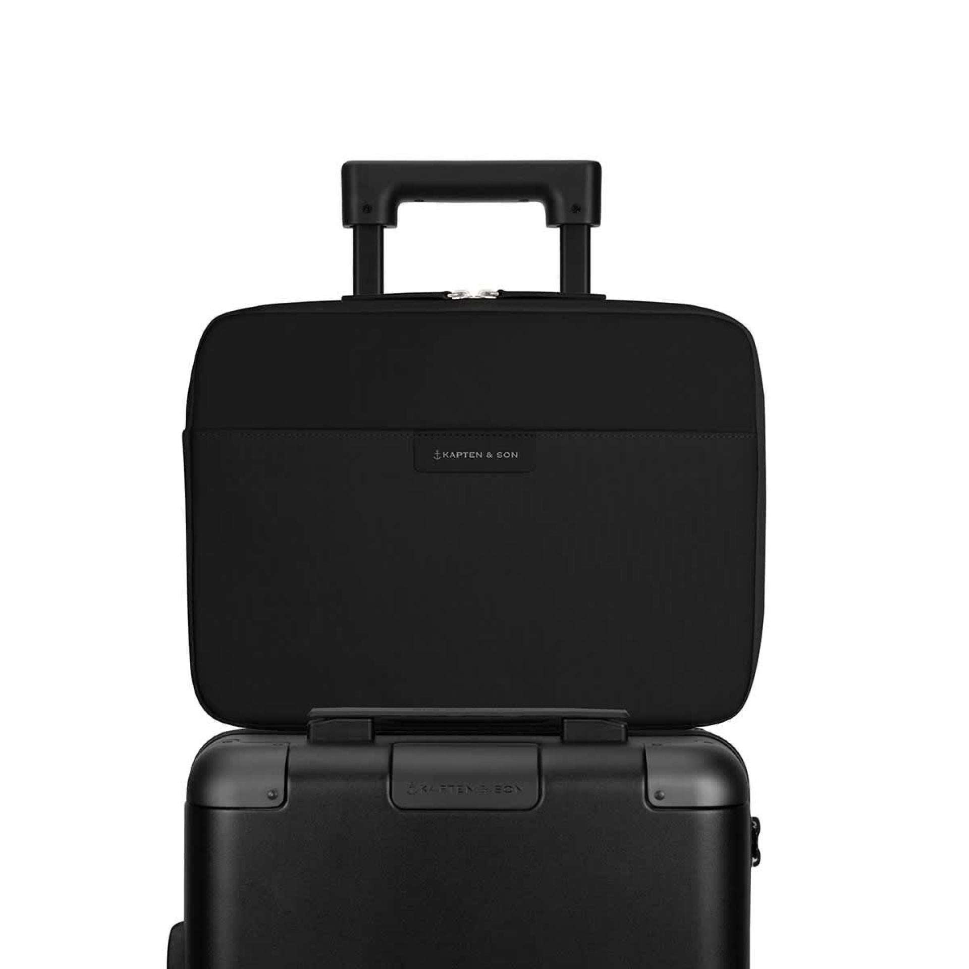 Kapten & Son Laptopsleev Vinstra All Black