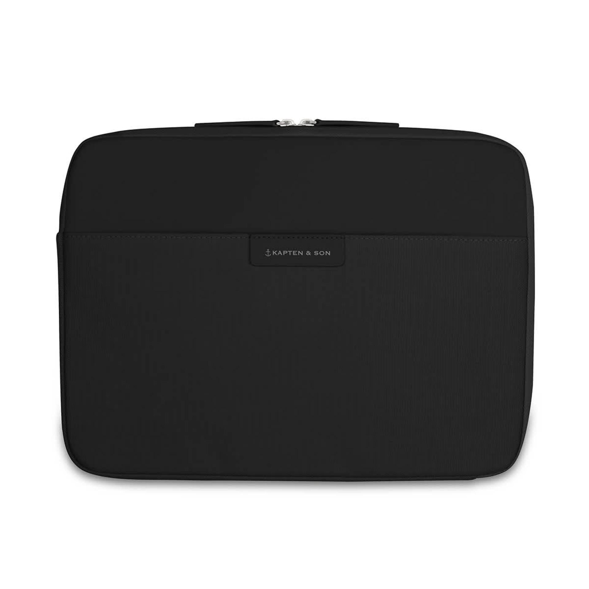 Kapten & Son Laptopsleev Vinstra All Black