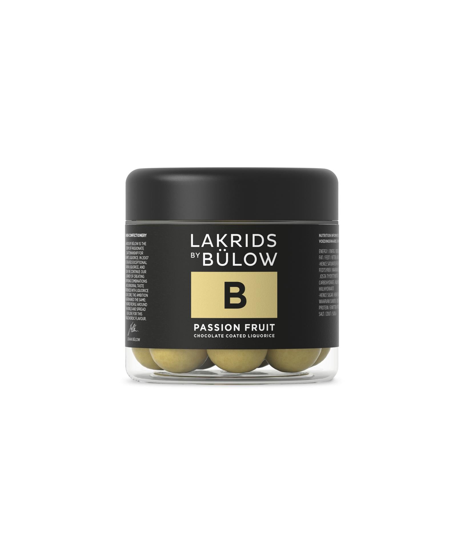Lakrids by Bülow Small - B - Passion Fruit Lakrids 125g