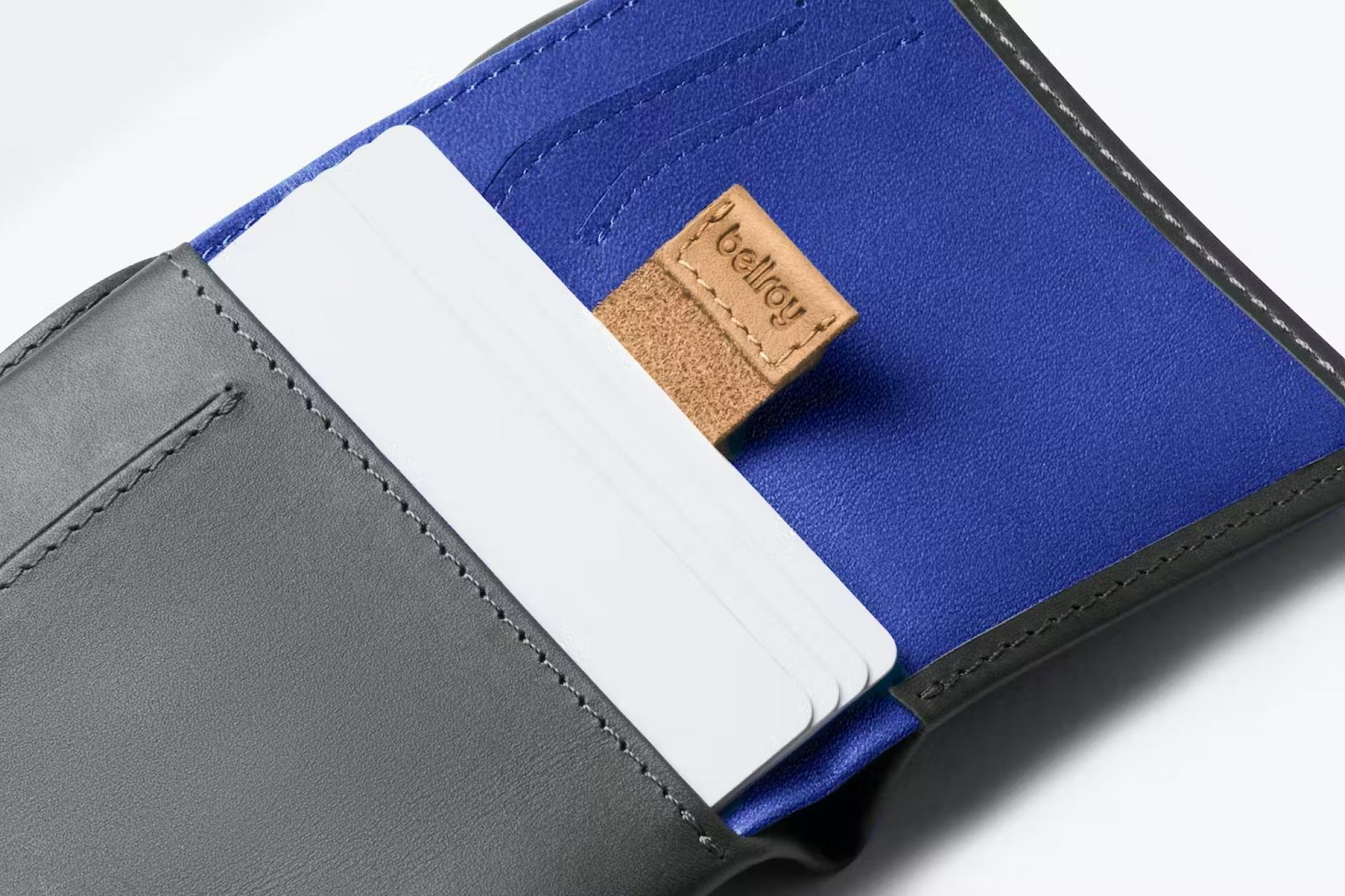 Bellroy Geldbörse Note Sleeve RFID - Variante: Charcoal Cobalt