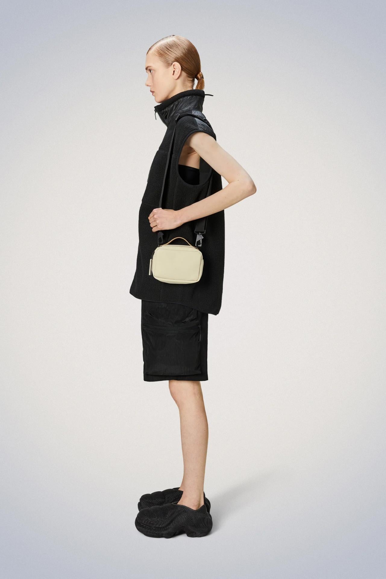 Rains Crossbody Box Bag Micro W3 Dune