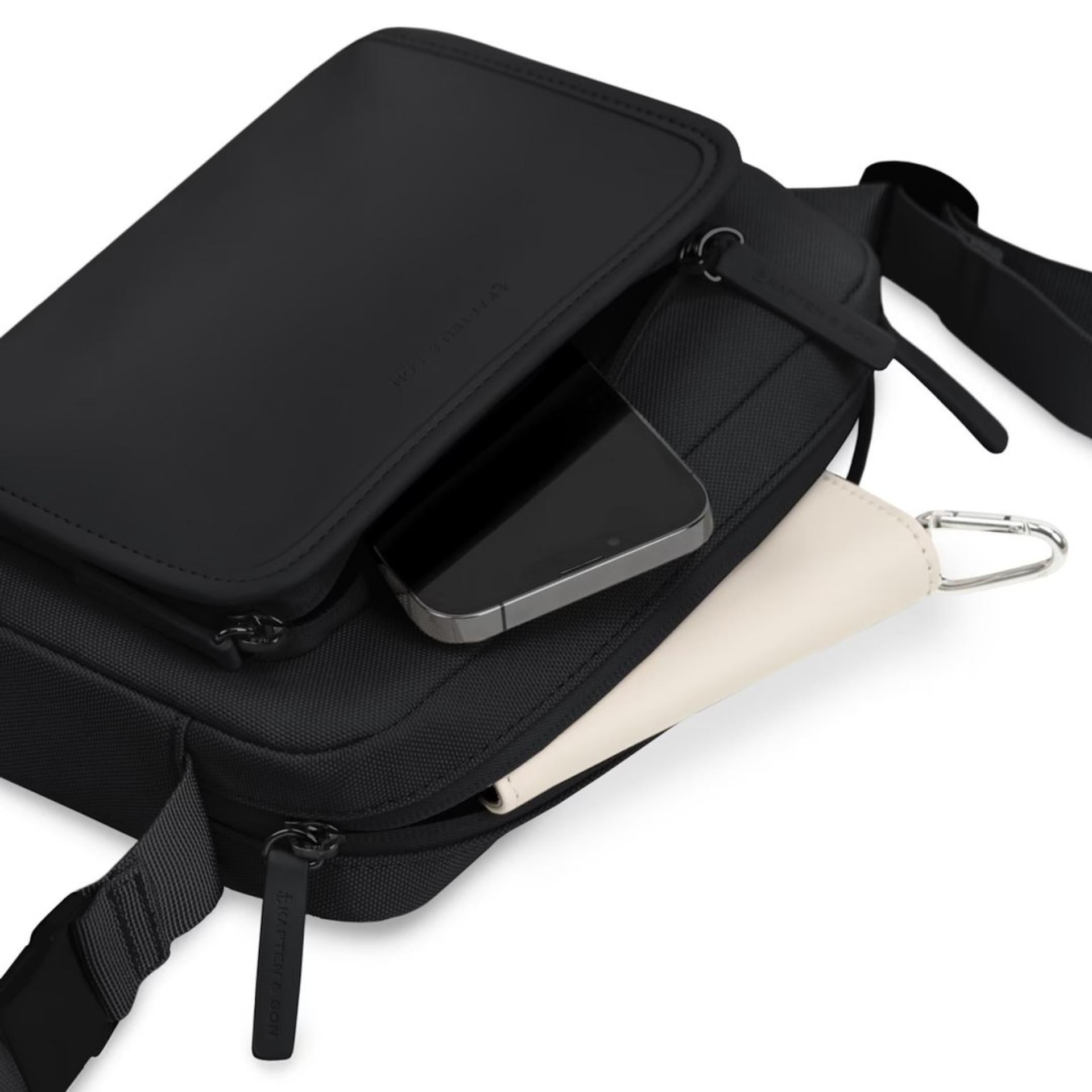 Kapten & Son Umhängetasche Lulea - Farbe: All Black