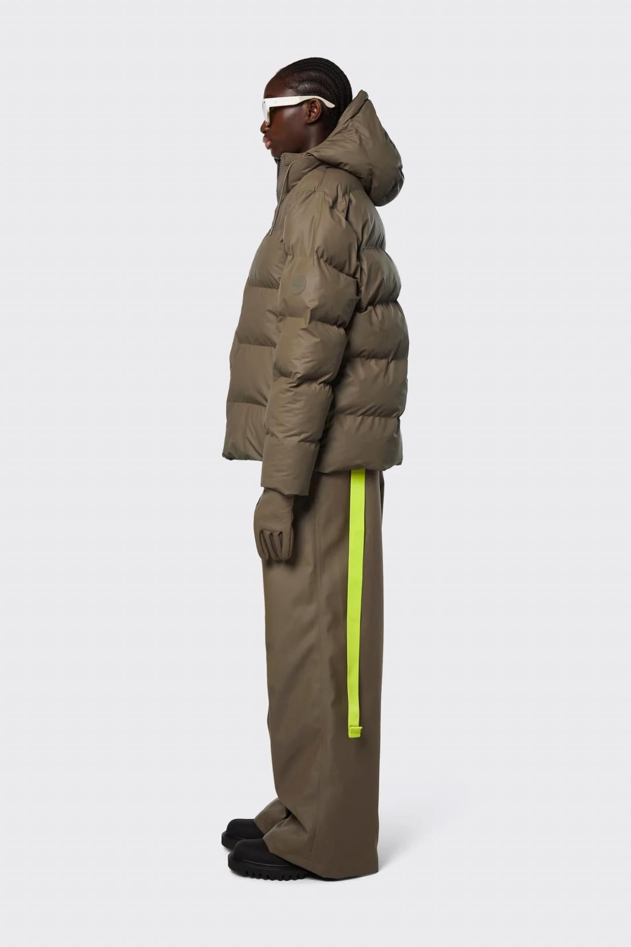 RAINS Puffer Jacket Wood XS