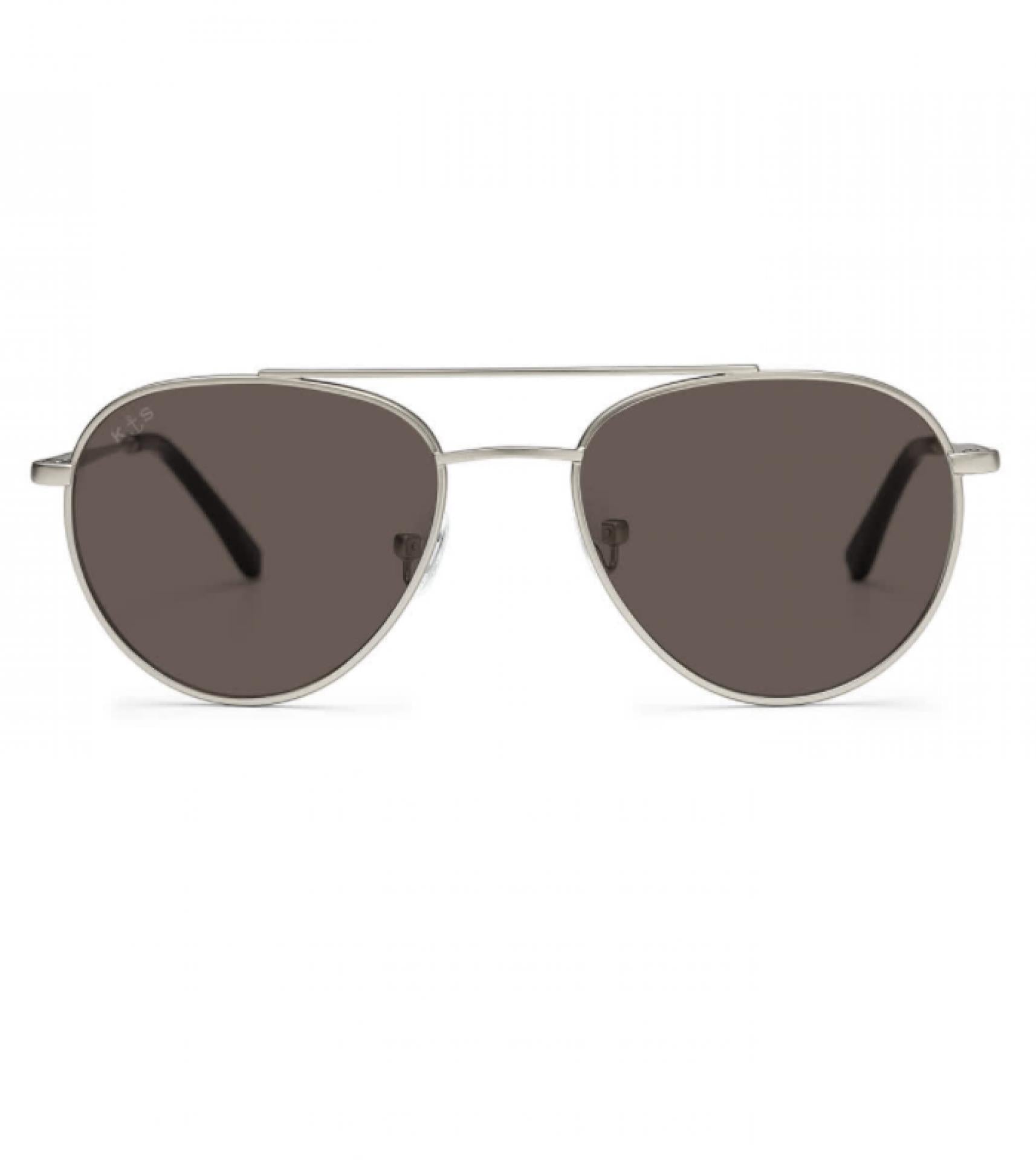 Kapten & Son Sonnenbrille Soho Silver Brown