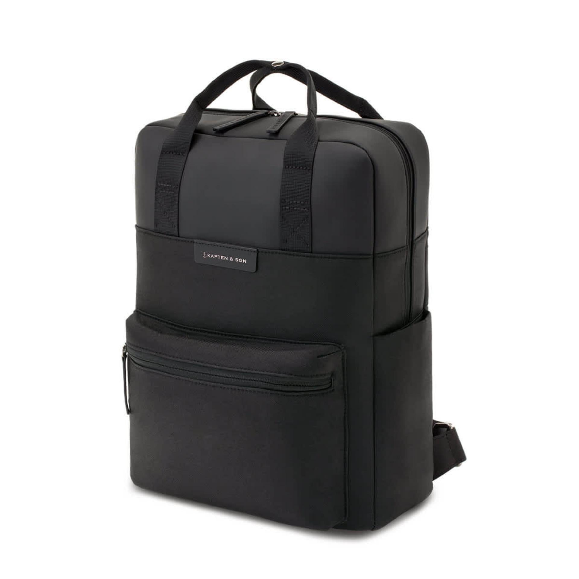 Kapten & Son Rucksack Bergen All Black