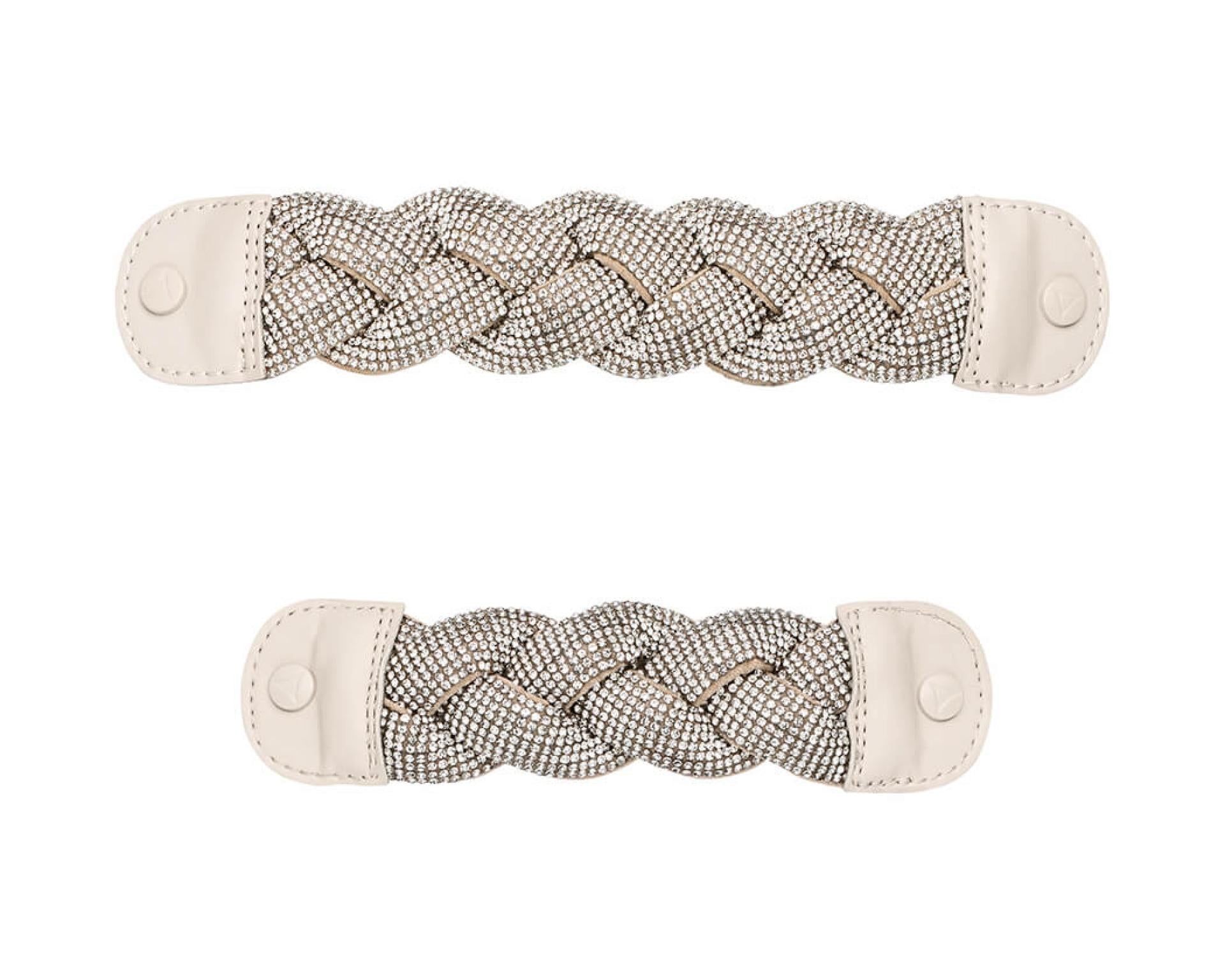 Hey Marly Accessoire für Double Patch Sandale PS2 - Variante: Braided Glitter - Crema