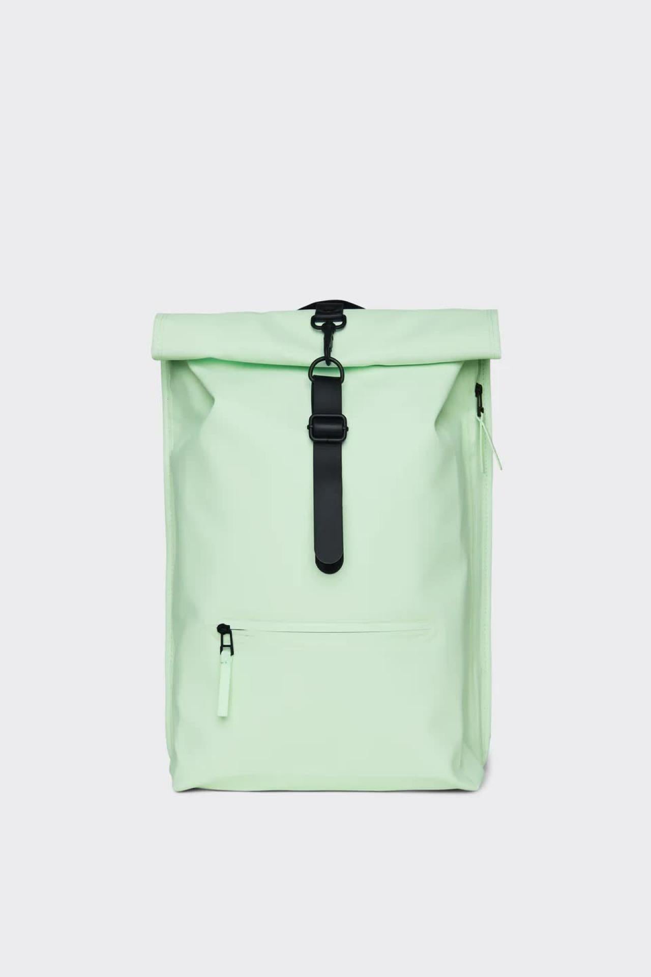 Rains Rucksack Rolltop Rucksack 13160-34 Grün Mineral