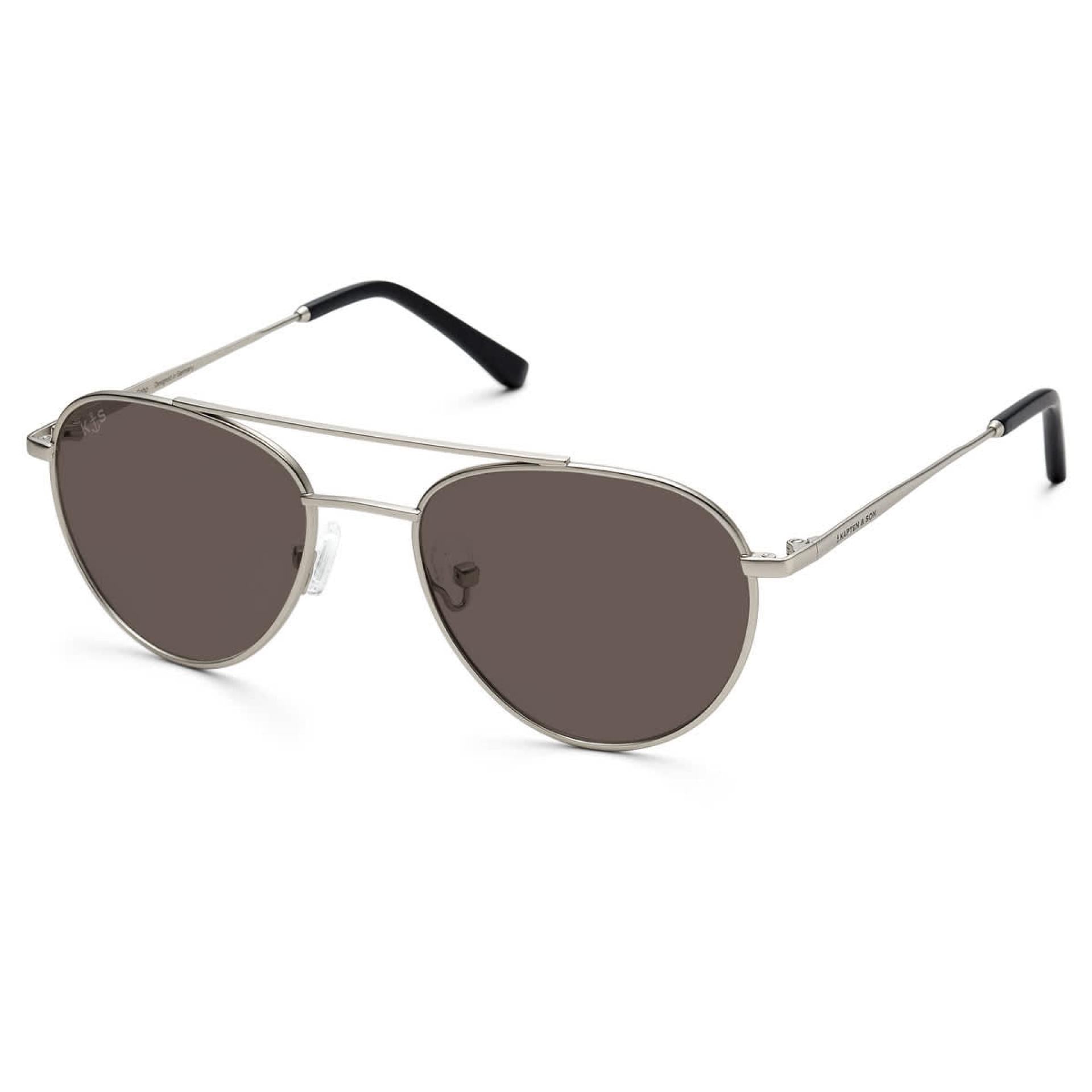 Kapten & Son Sonnenbrille Soho Silver Brown